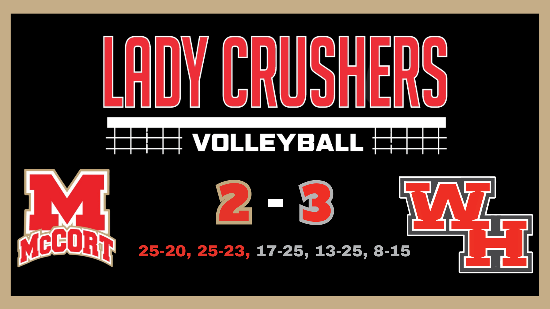 McCort 2-3 Westmont VB 2025