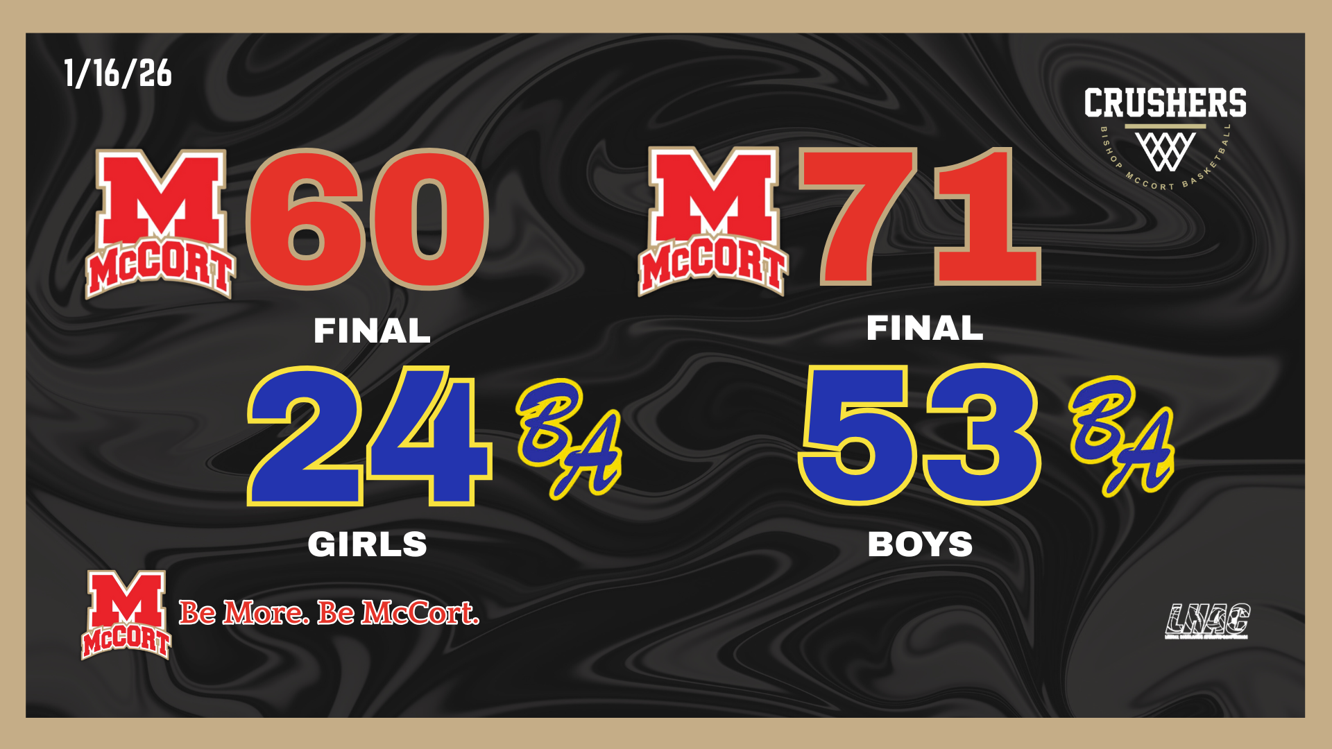 bball over bellwood doubleheader