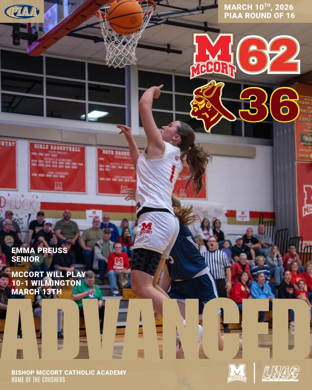 Girls BBall 62-36 Chartiers-Houston