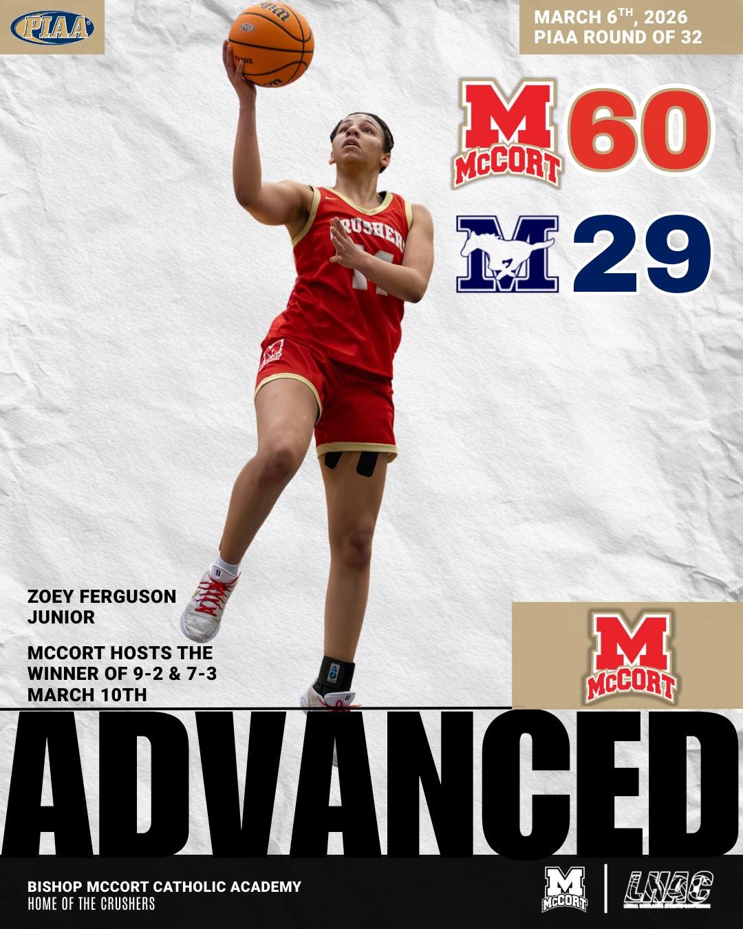 Girls BBall 60-29 Mercer