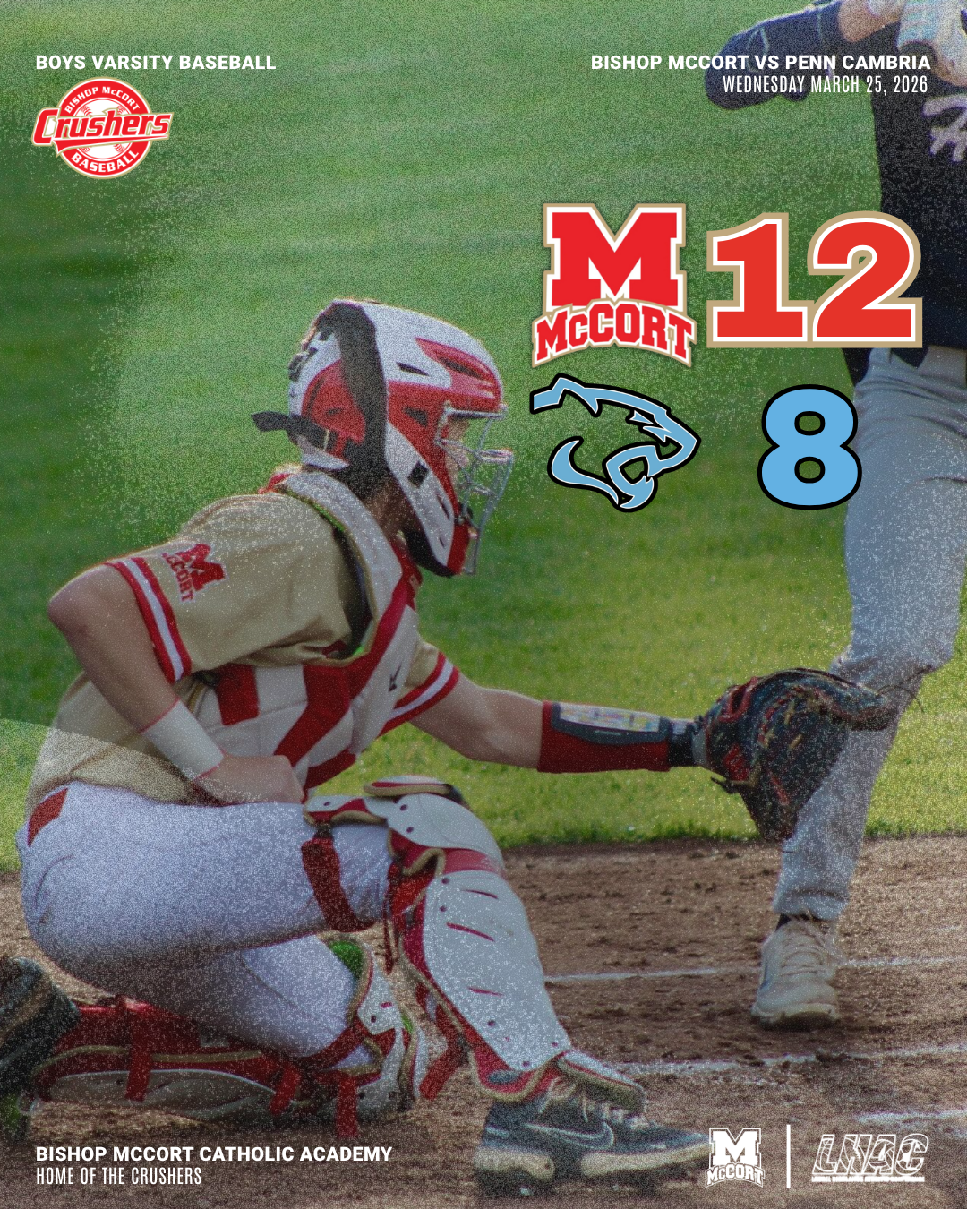 Baseball 12-8 Penn Cambria