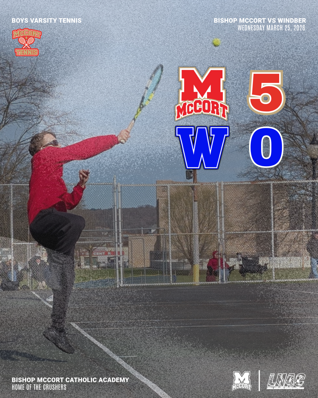 Tennis 5-0 Windber