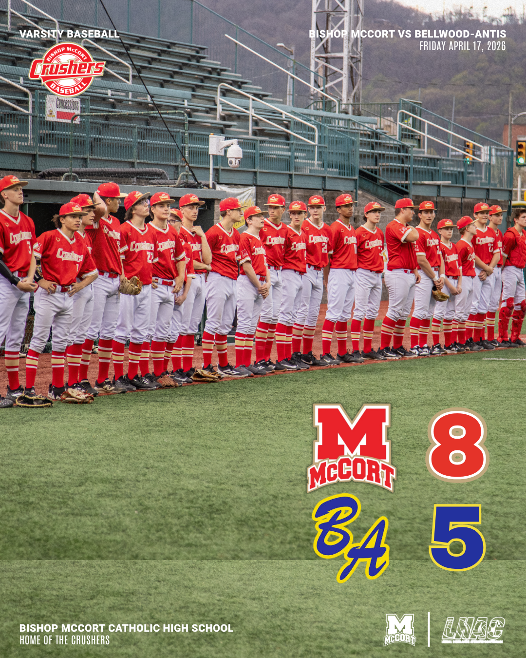 Baseball 8-5 Bellwood