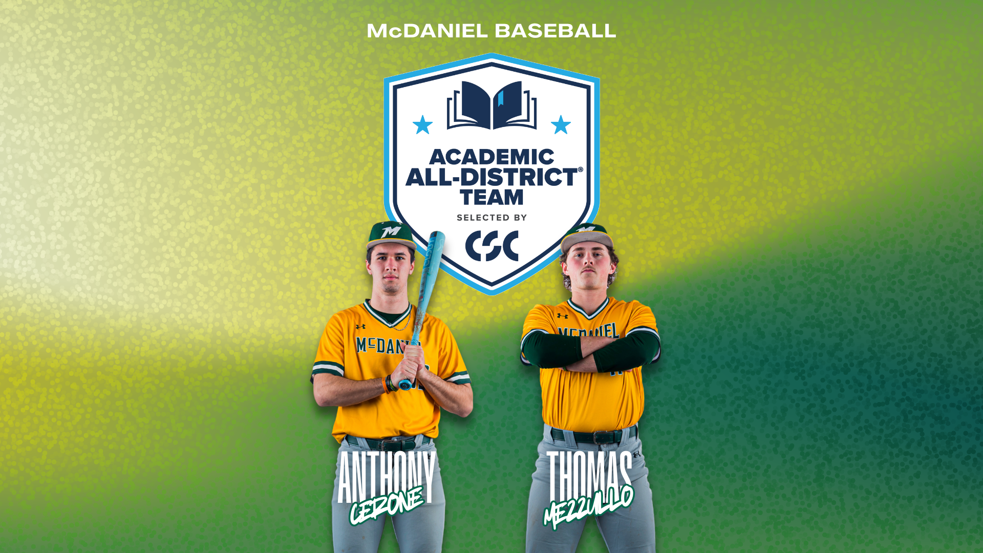 2026 CSC Baseball Academic All-District
