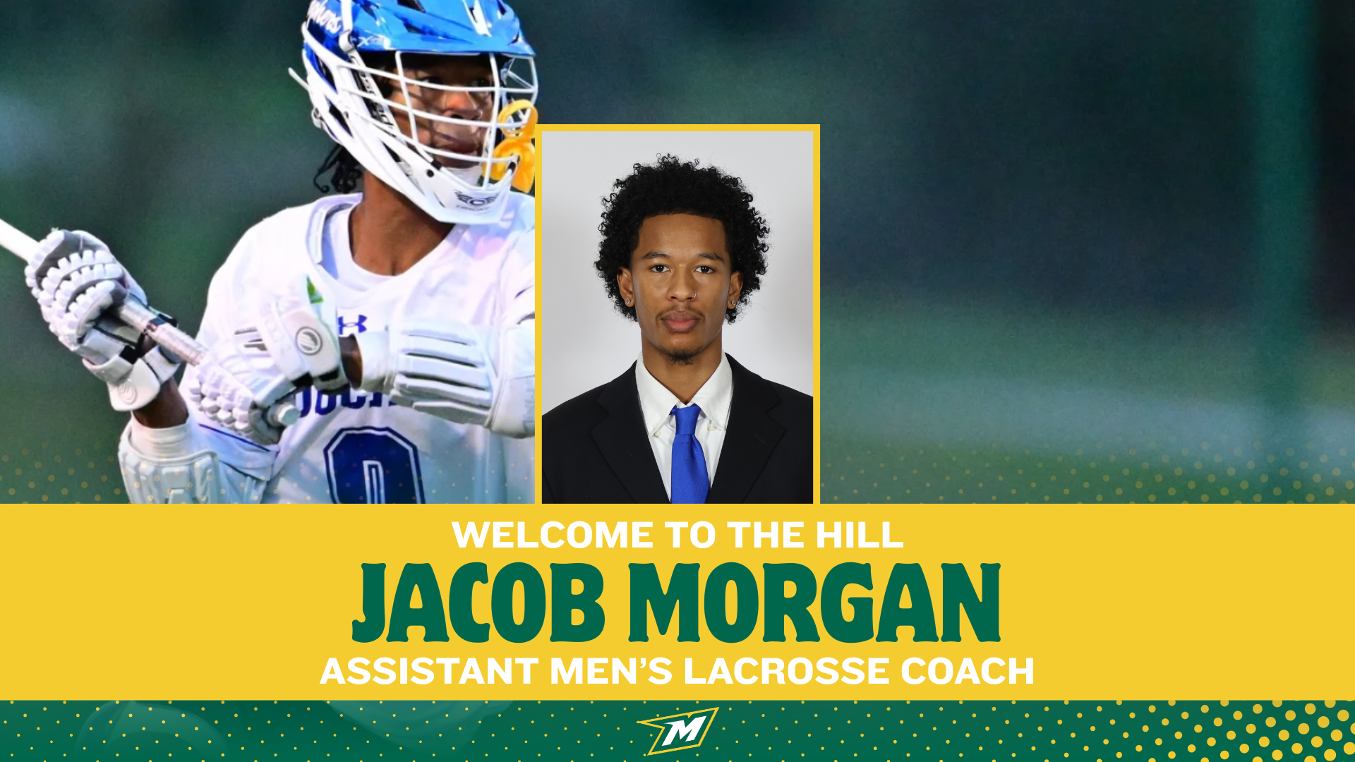 Jacob Morgan Named Assistant Men's Lacrosse Coach