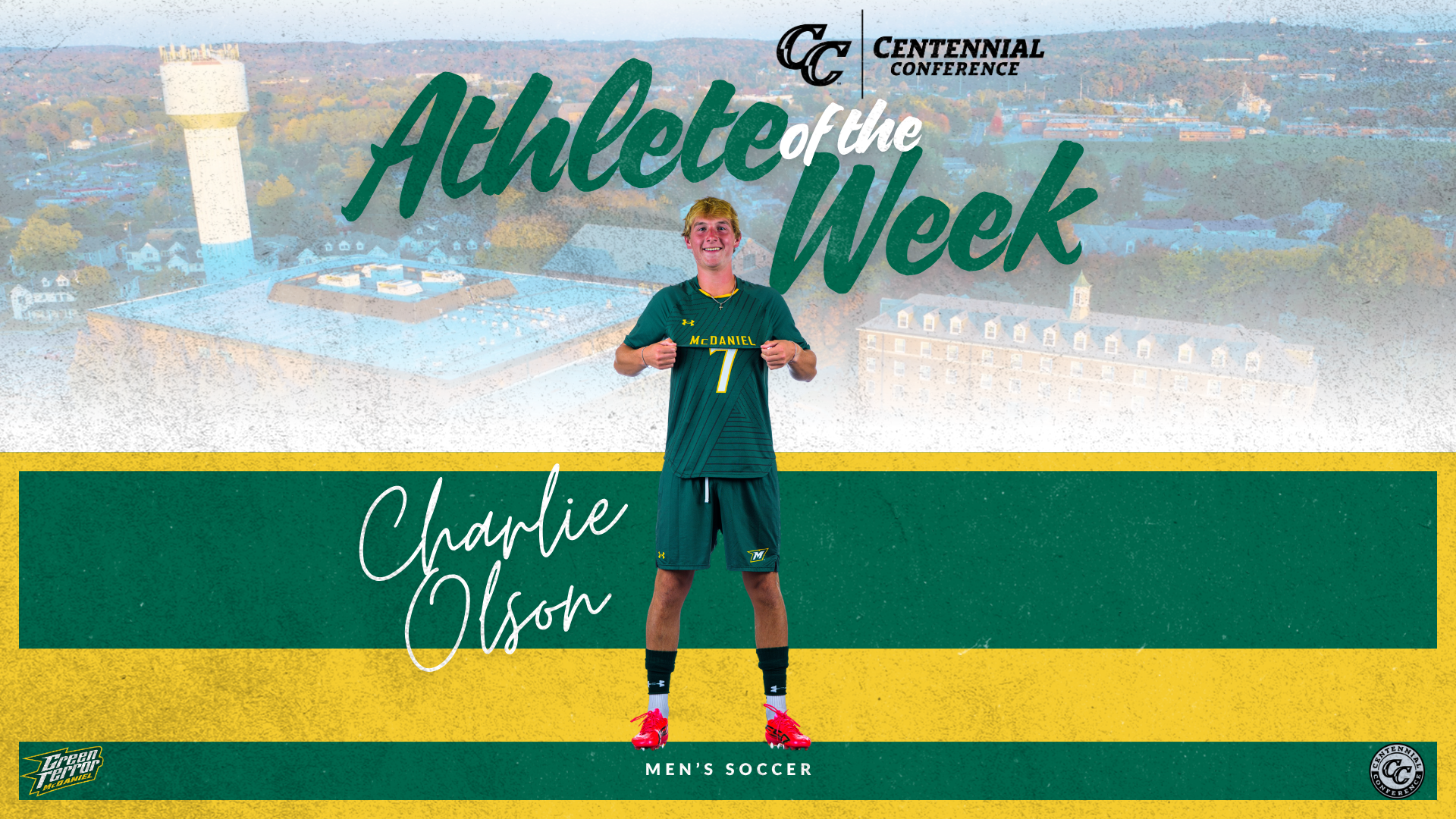 Olson Named Centennial Confefence Player of the Week