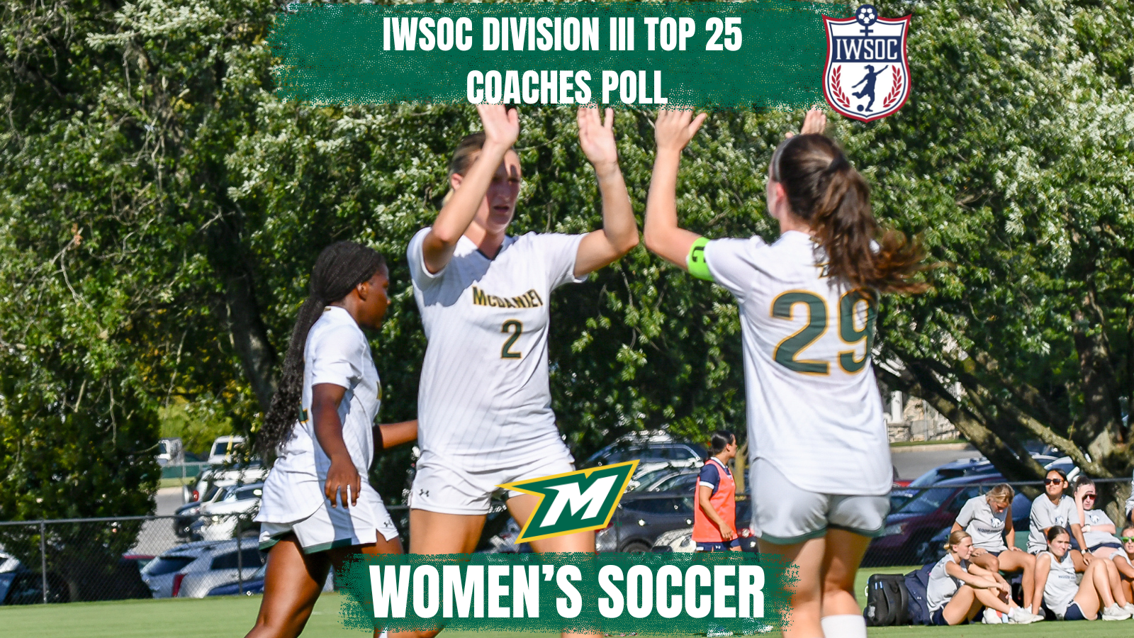 Women's Soccer Receiving Votes in IWSOC Poll (Sept. 15, 2026)