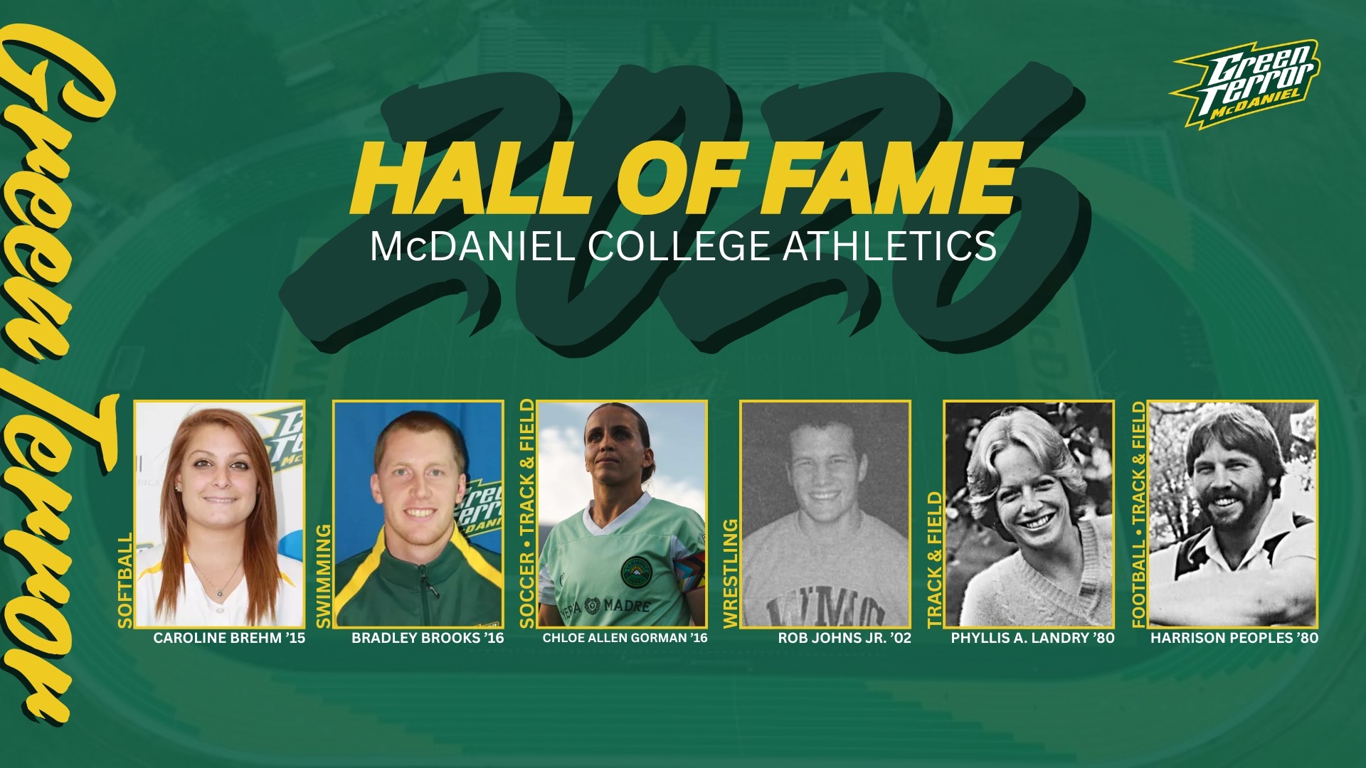2026 Athletics Hall of Fame Inductees