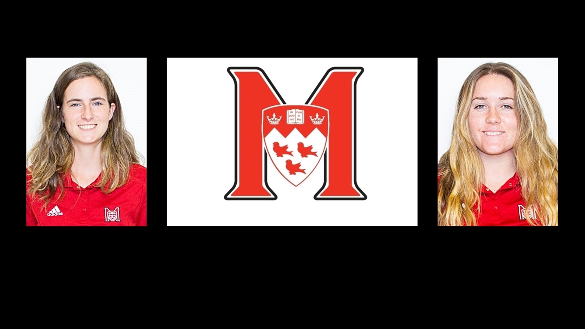 Abby Thomas (L) and Camille Vimont