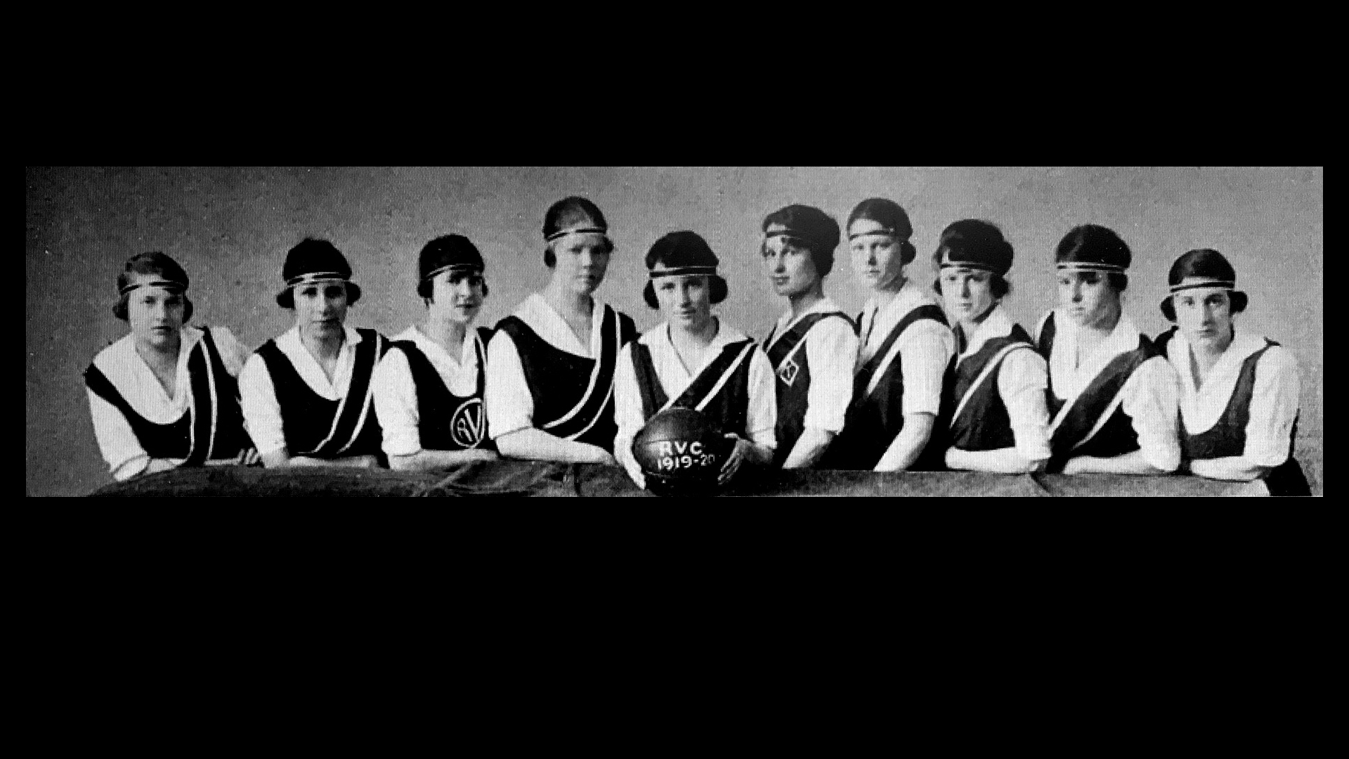 McGill's first women's basketball team in 1919-20