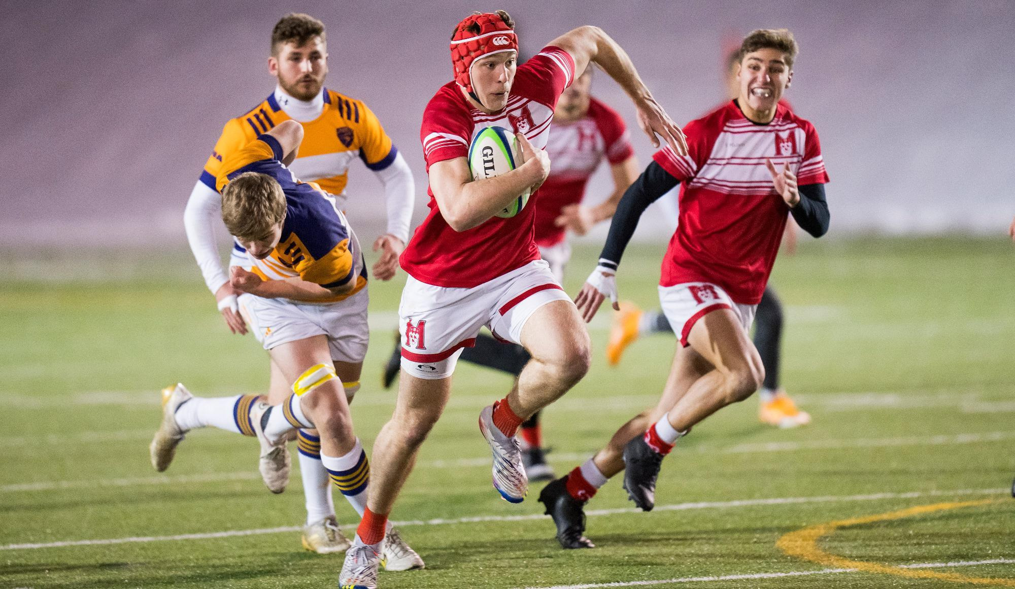 Dakota Stevenson Men's Rugby McGill University Athletics
