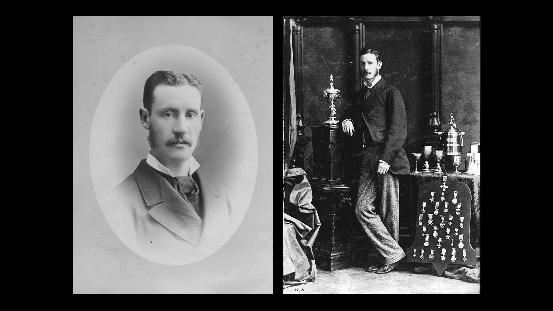 McGill athlete Duncan Ewen Bowie won a 2-mile race for the 1873 Bennett Challenge Cup in Sprinfield, Mass.