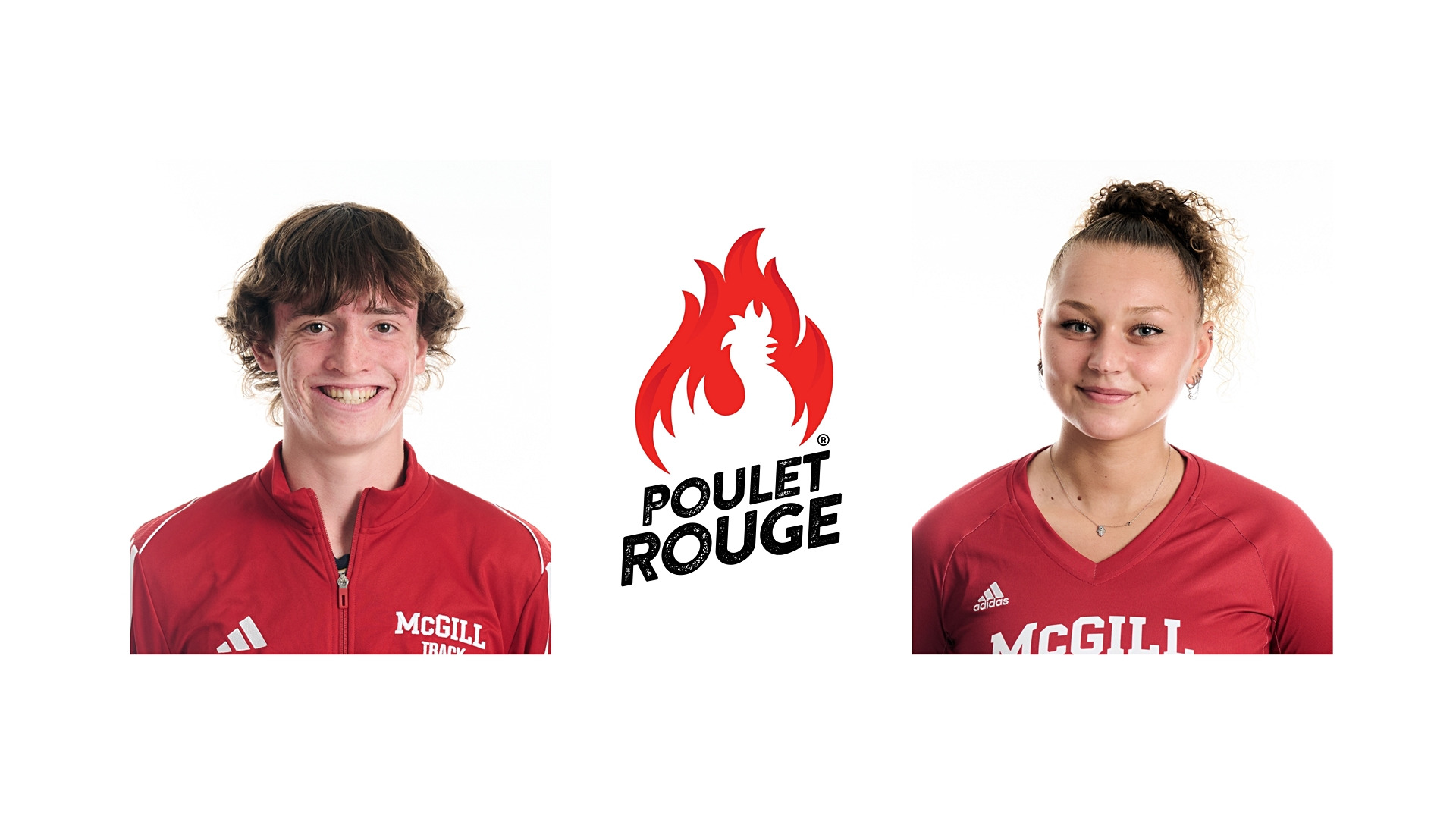 Track & field's Ben Gates and volleyball's Elyssa Lajmi