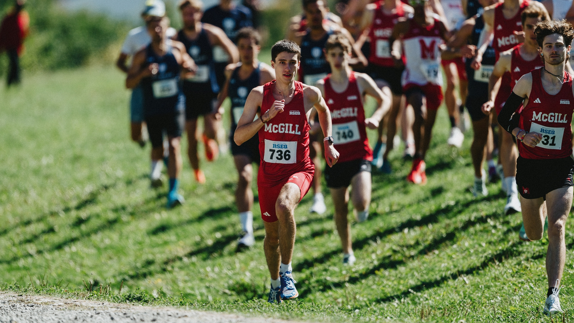 McGill distance runner Sacha Dernoncourt