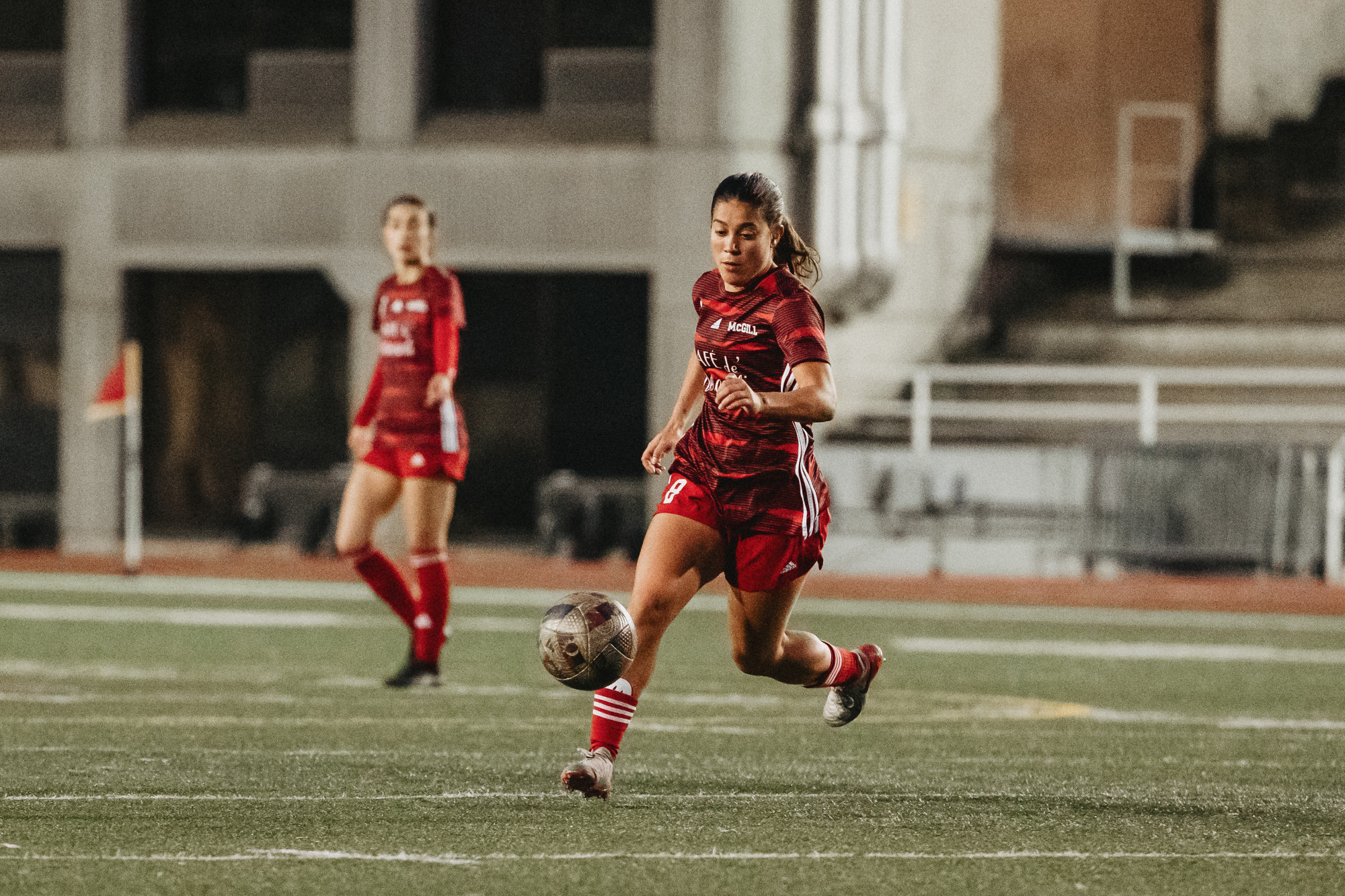 McGill midfielder Emma Inciarte