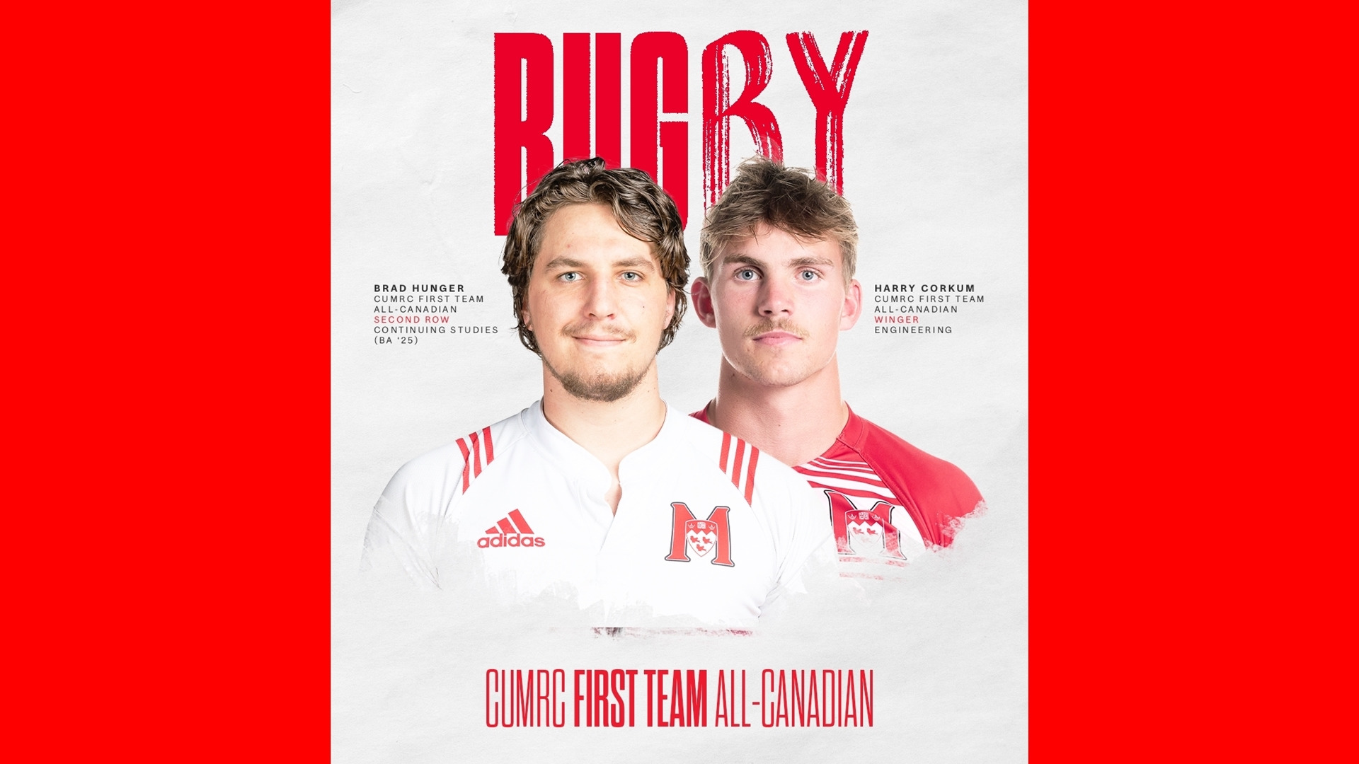 Brad Hunger (L) and Harry Corkum (R)