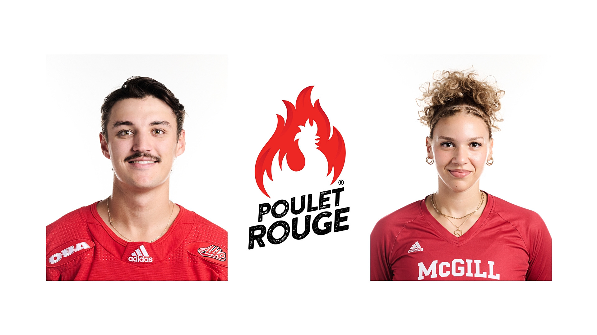 Hockey's Thomas Belzile and volleyball's Selima Guidara