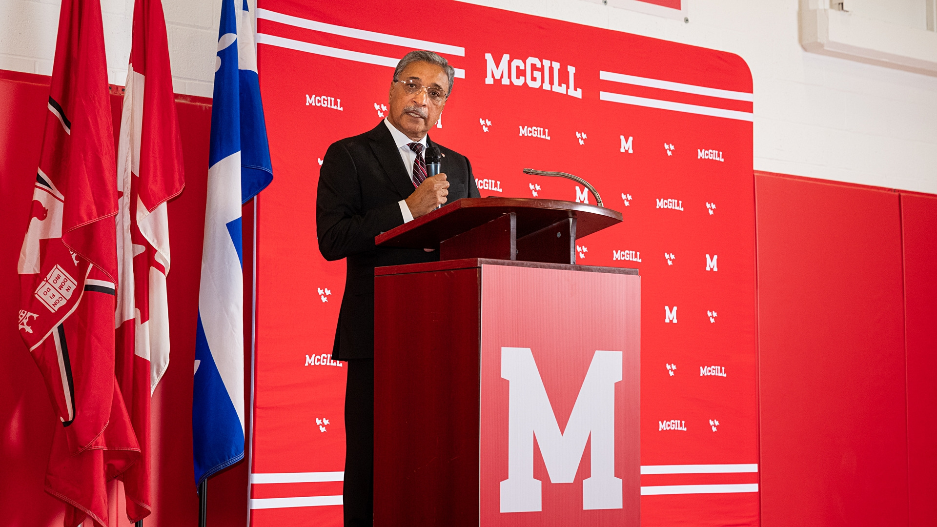 McGill President and Vice-Chancellor Deep Saini