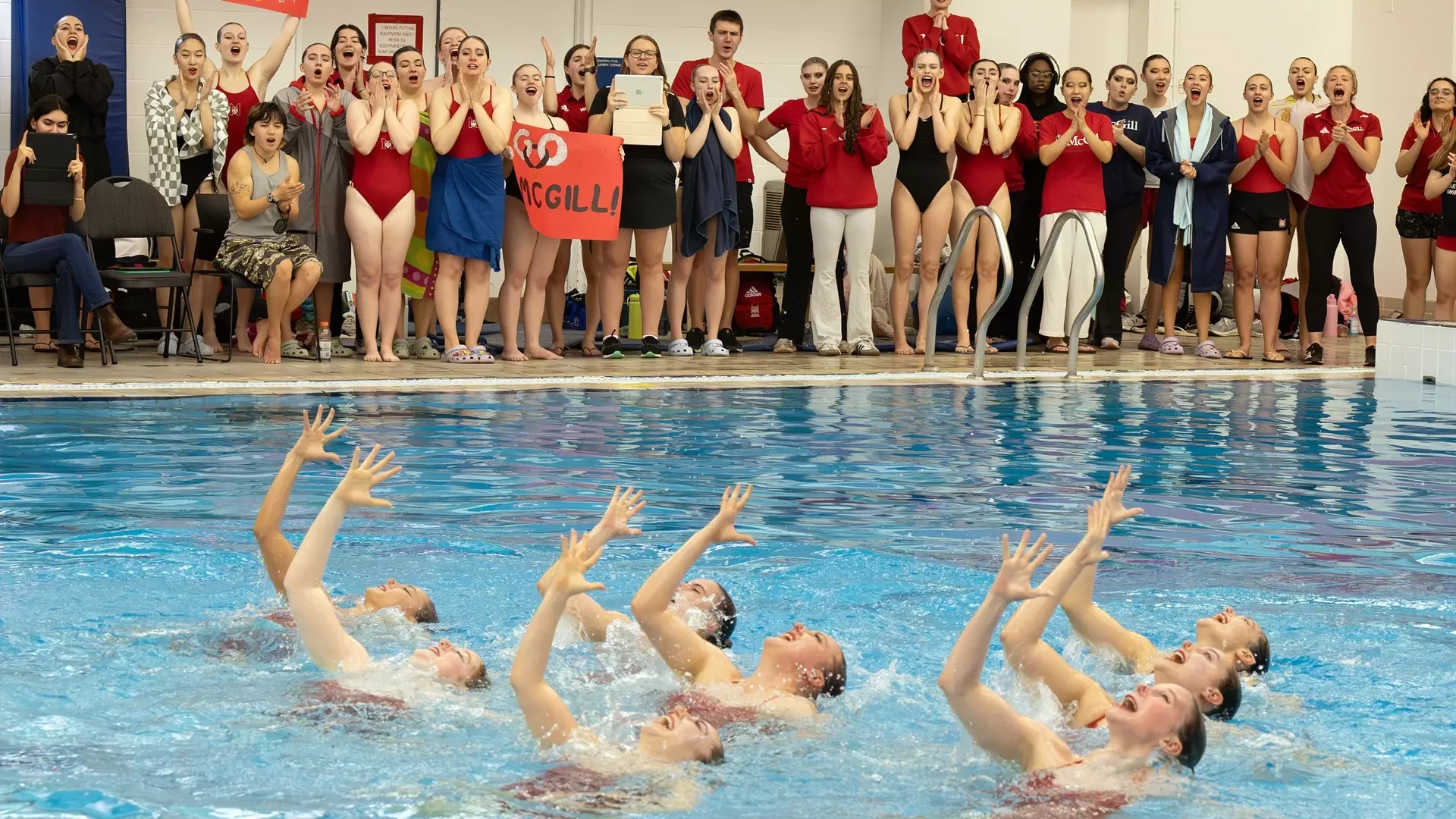 McGill's gold-medal winning team routine