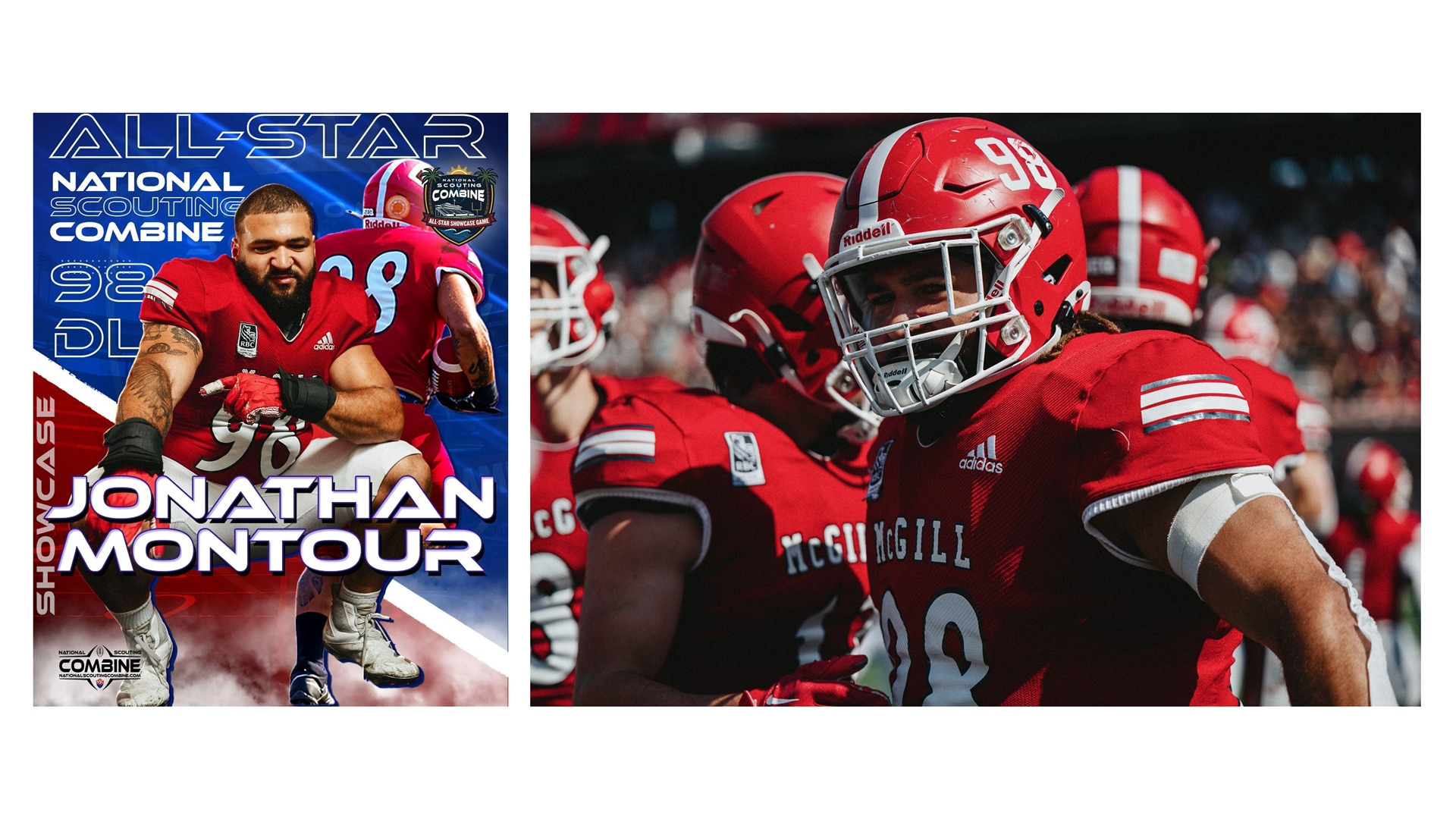 McGill defensive lineman Jonathan Montour