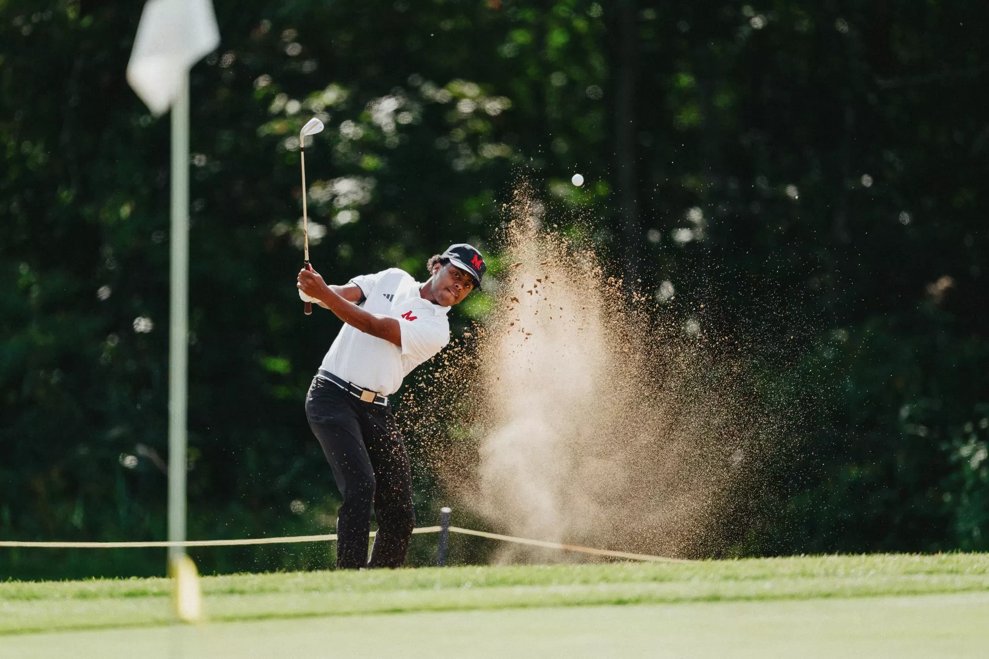 McGill's Camden Purboo at 2025 RSEQ Golf Championship