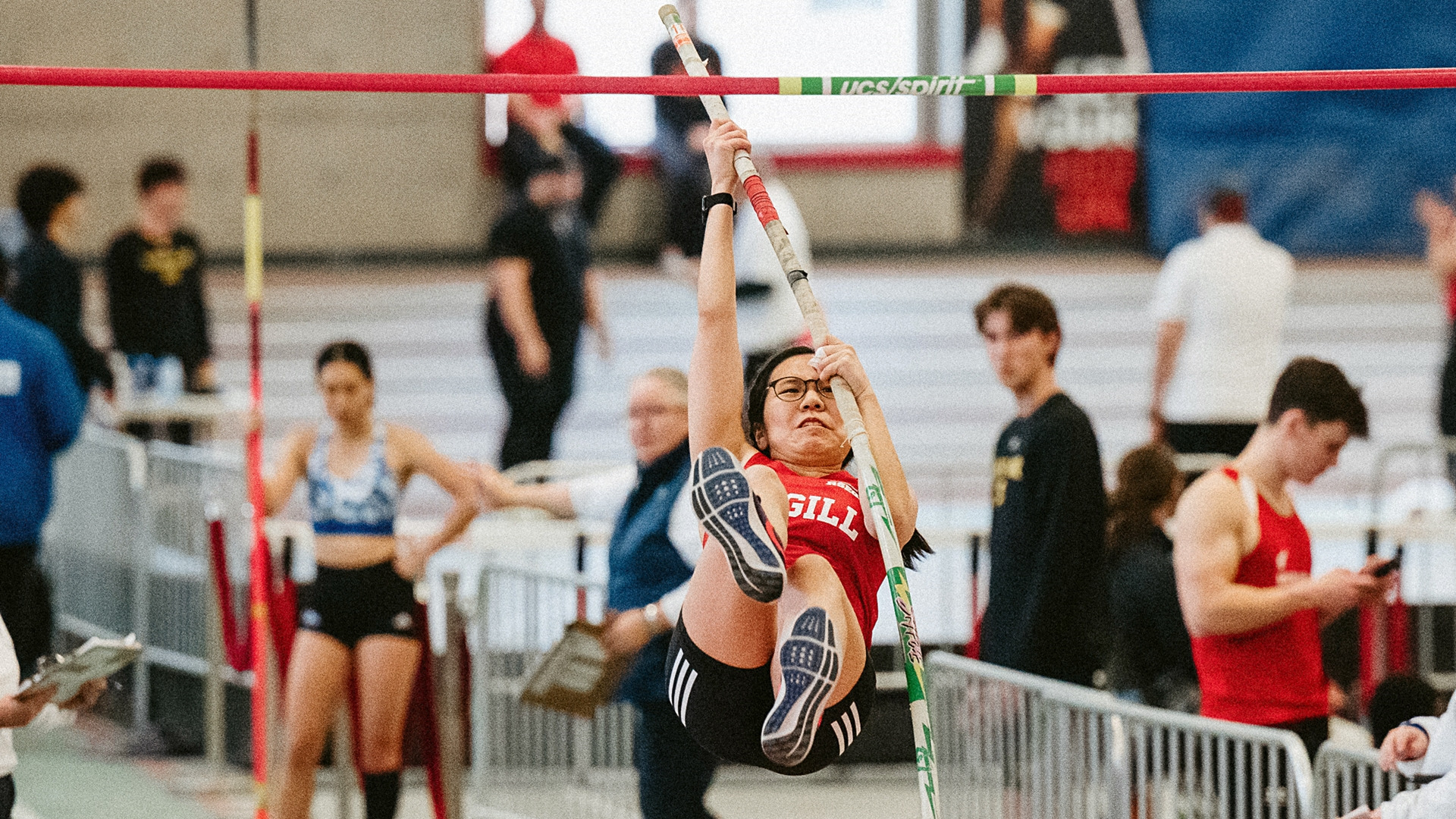 MONTREAL, CANADA - JANUARY 25: McGill Track Team Challenge on January 25, 2025 in Montreal, QC, Canada. (Photo by Matt Garies / McGill Athletics)
