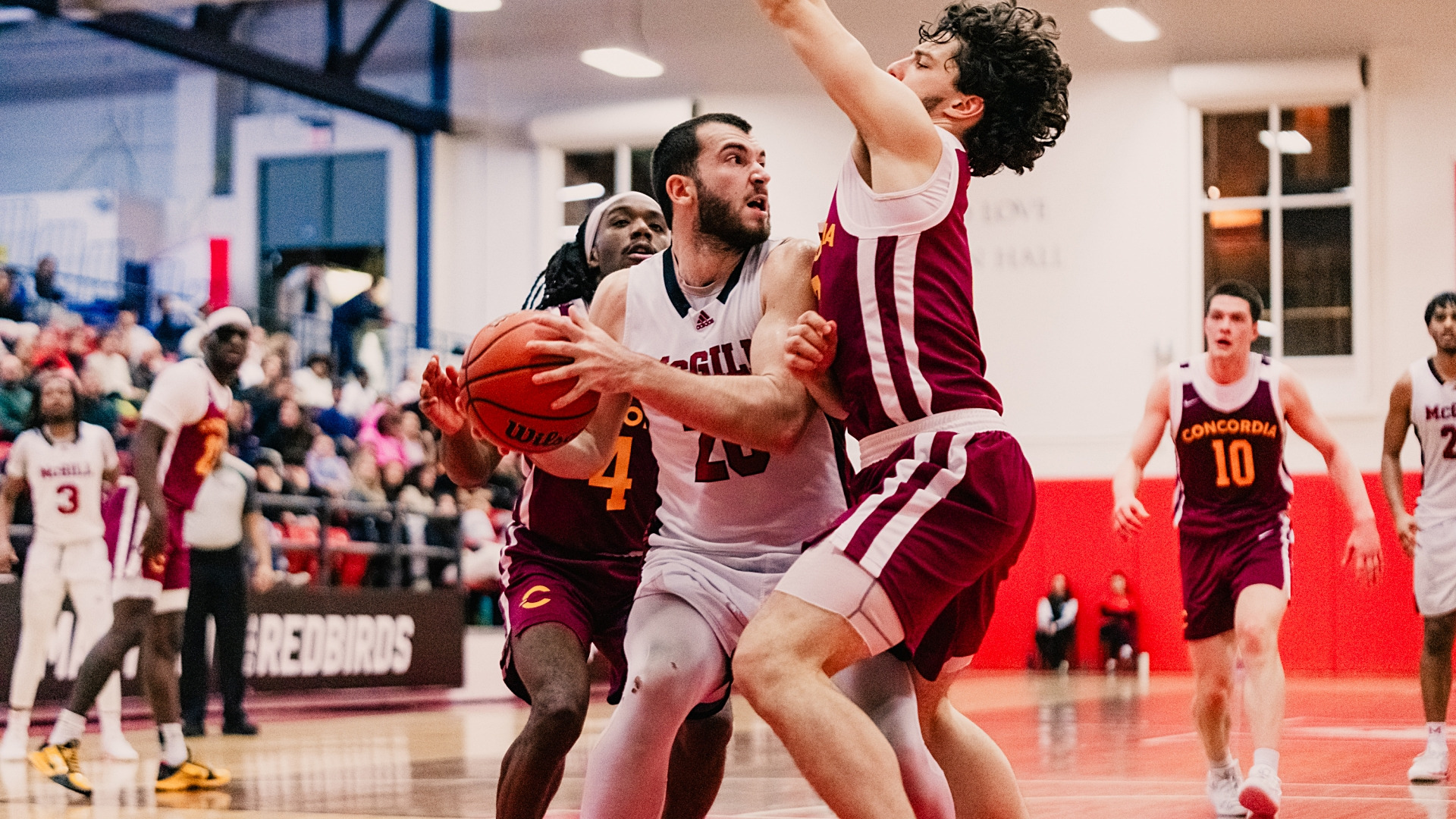 McGill rookie Felix Theriault