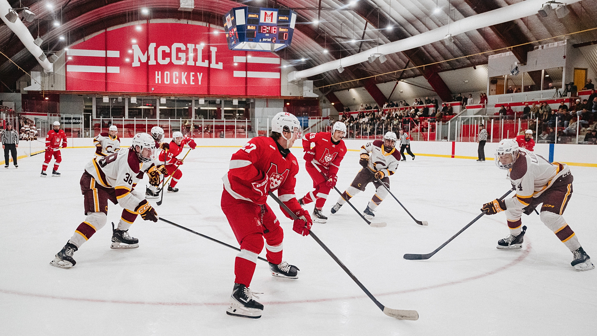 McGill forward Xavier Fortin (27)