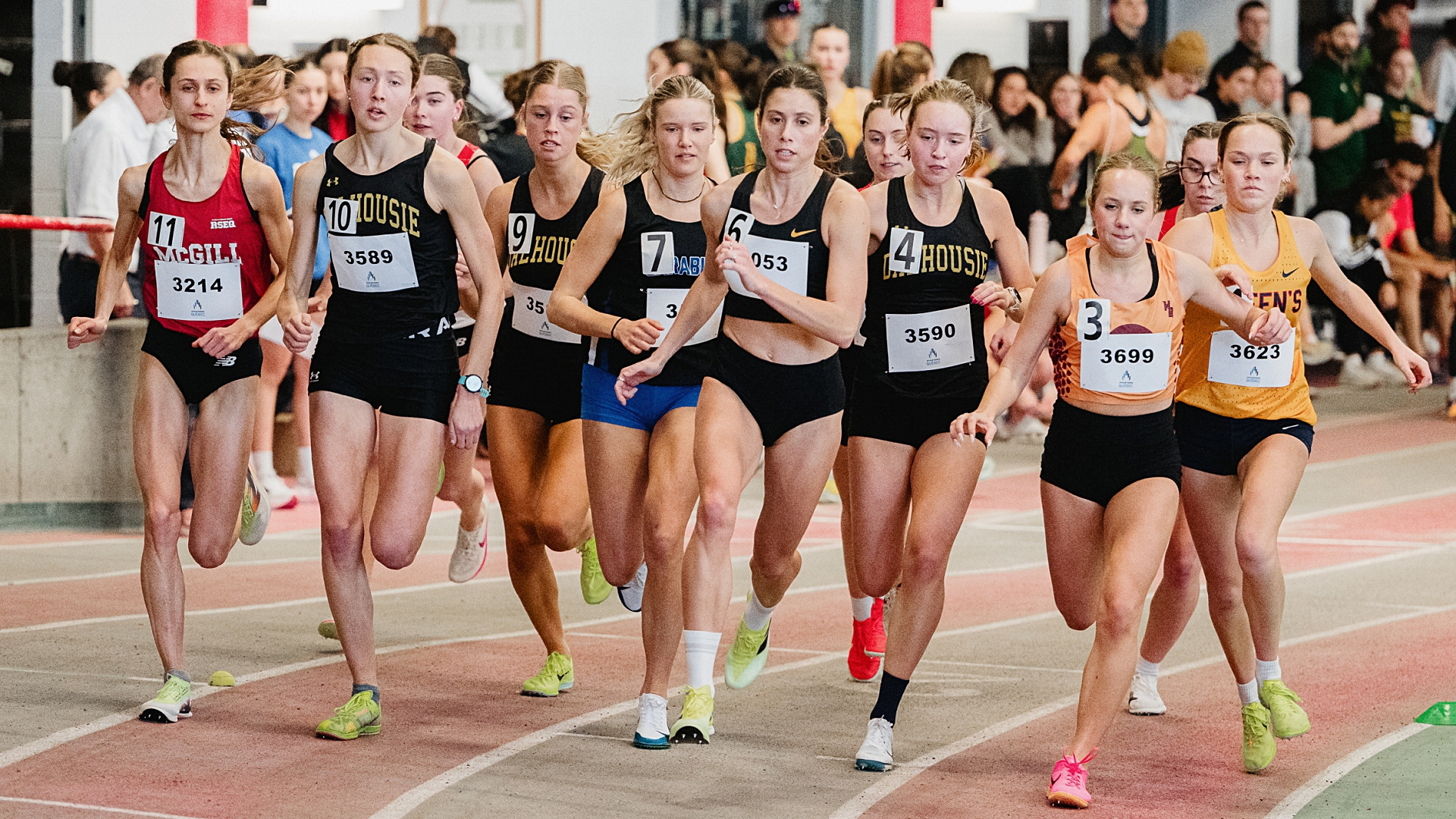 McGill's Sophie Courville (far left)