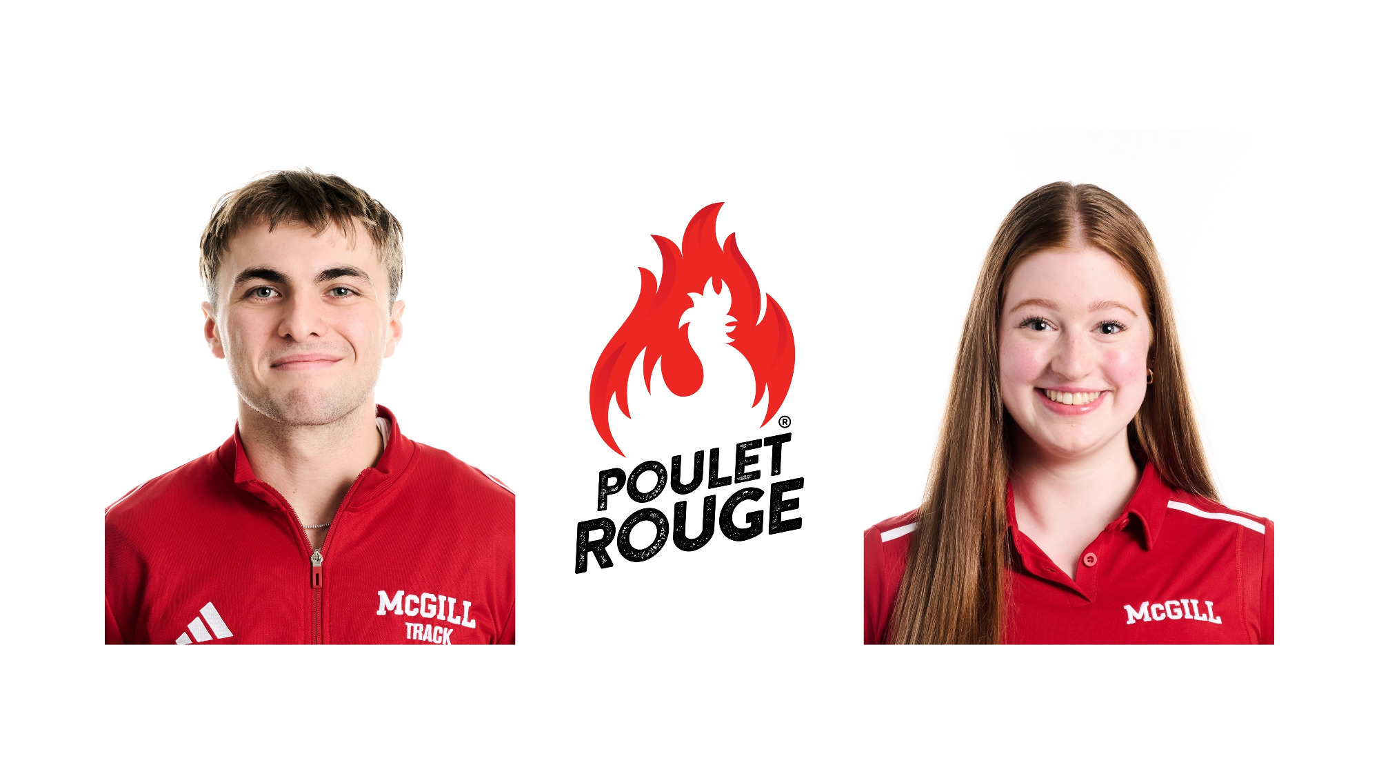 Track's Luca Nicoletti and artistic swimming's Sonia Dunn