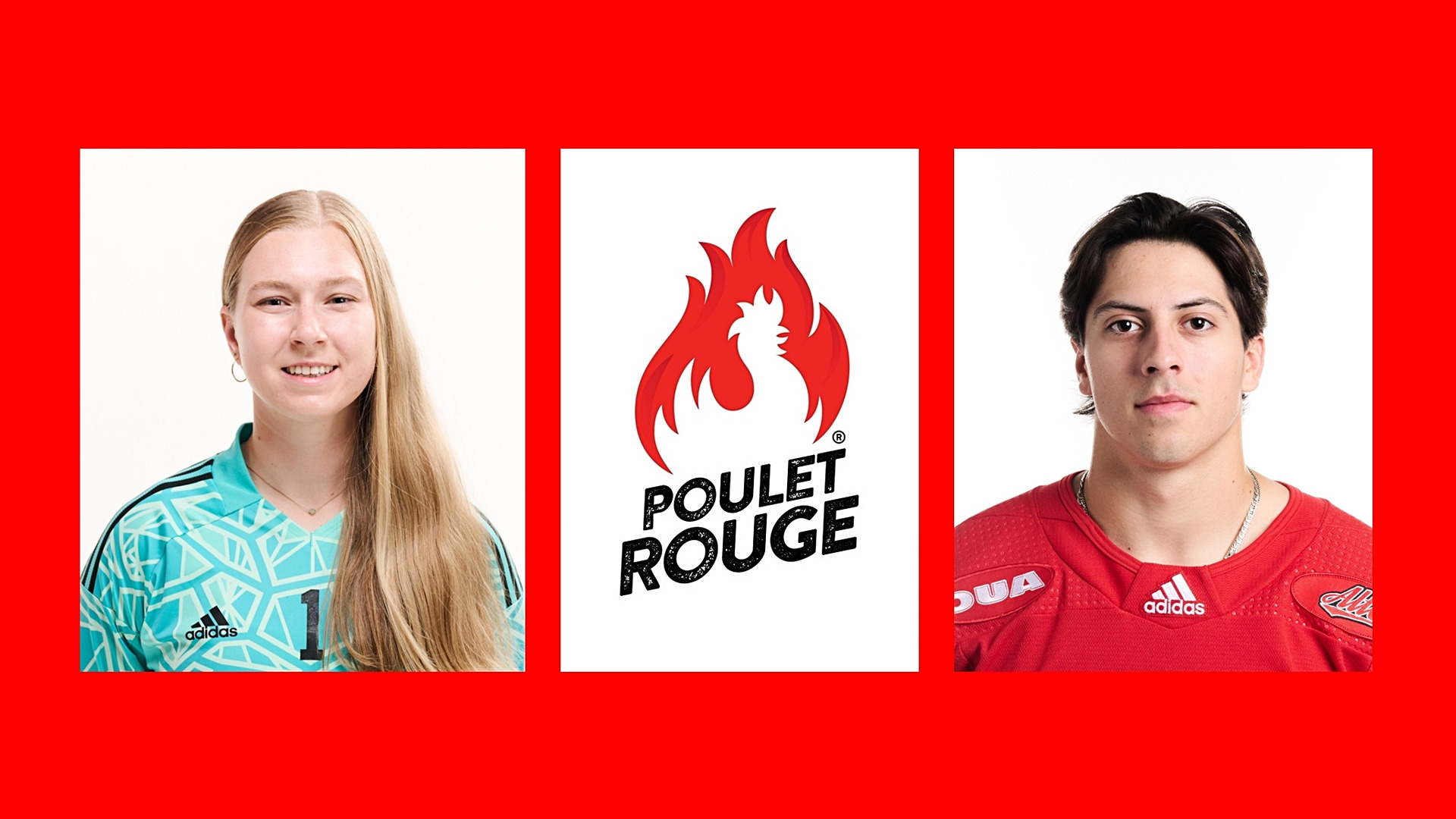 Soccer's Ann-Stephanie Fortin and hockey's Jeremie Payant