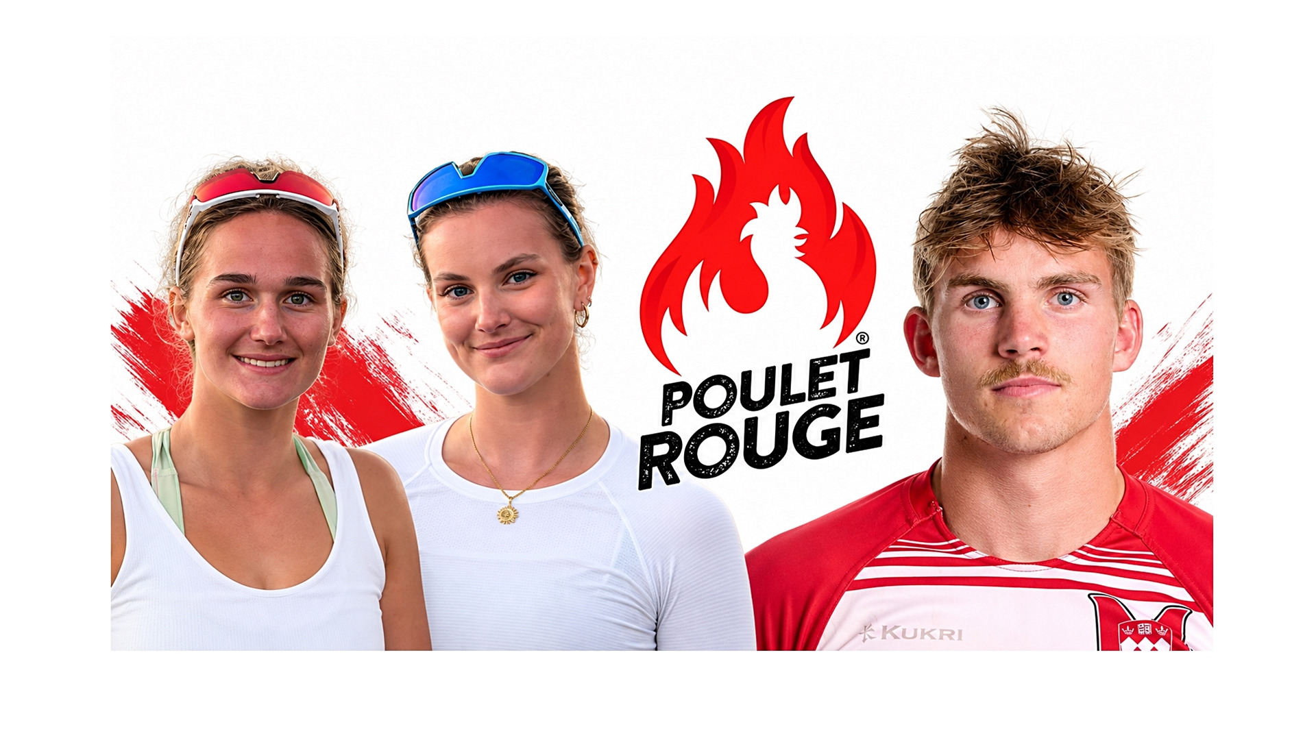 McGill Athletes of the Week (L to R): Rowers Sarah Birtulescu and Maria Fletcher; along with rugby's 