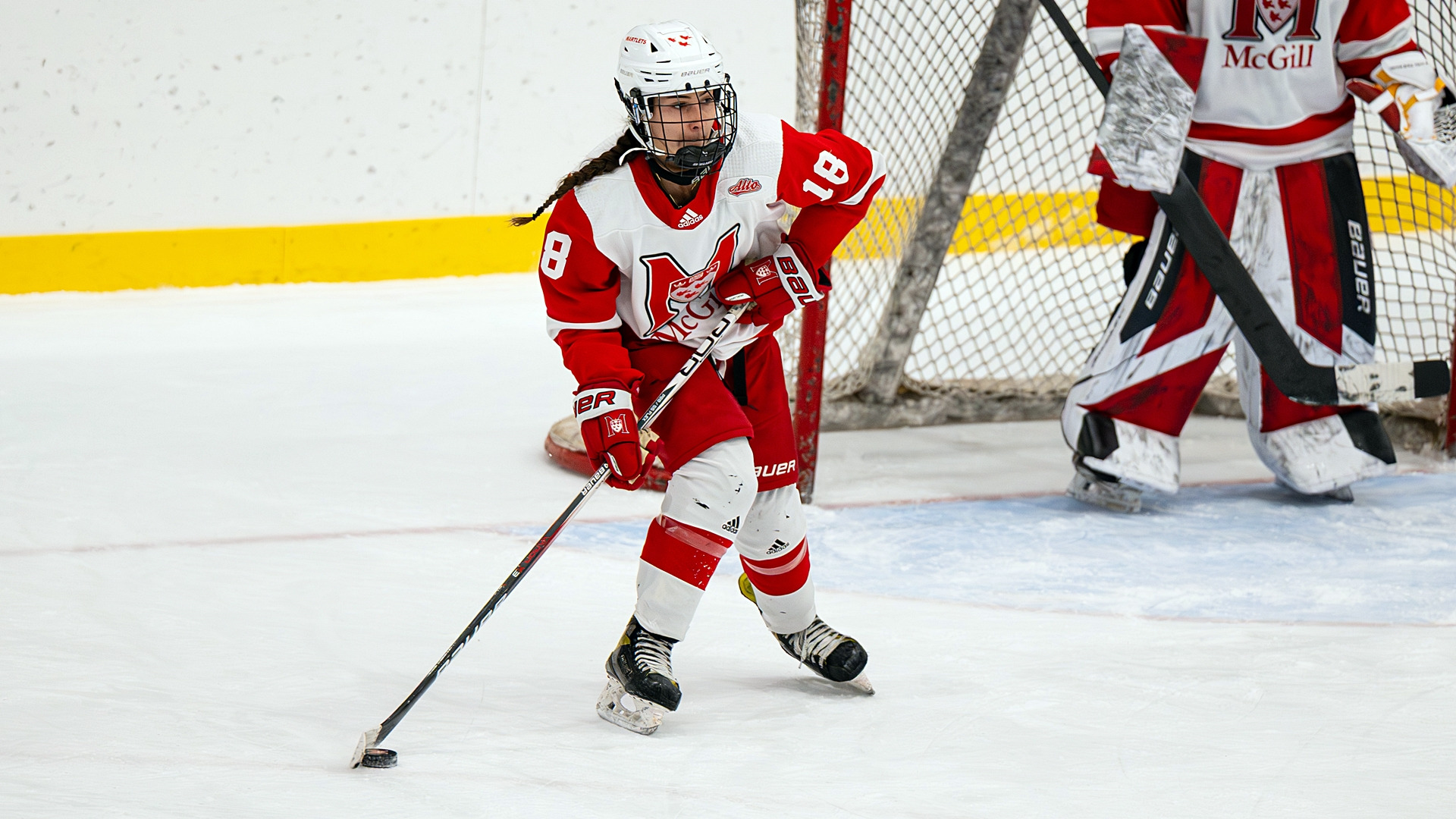 McGill rearguard Bridget O'Hare