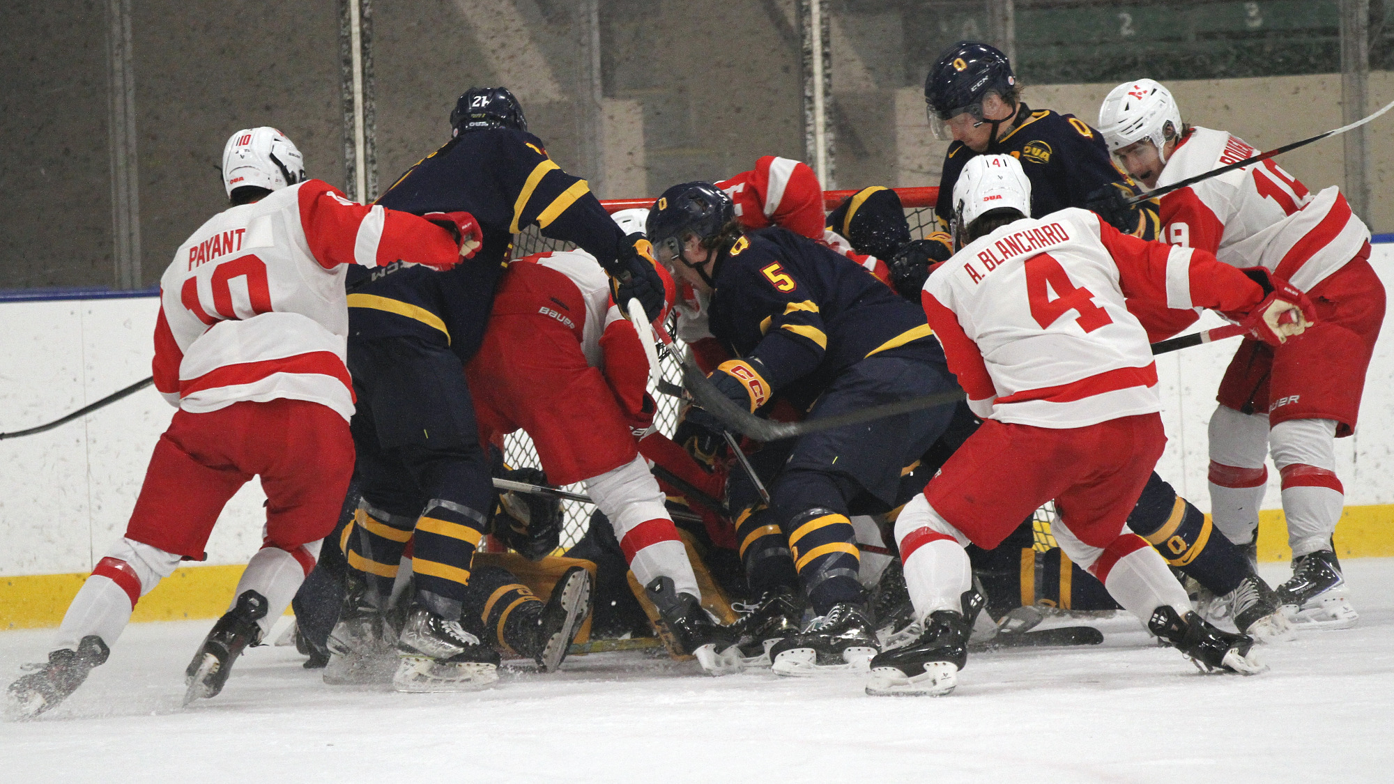 Crowded crease in Kingston