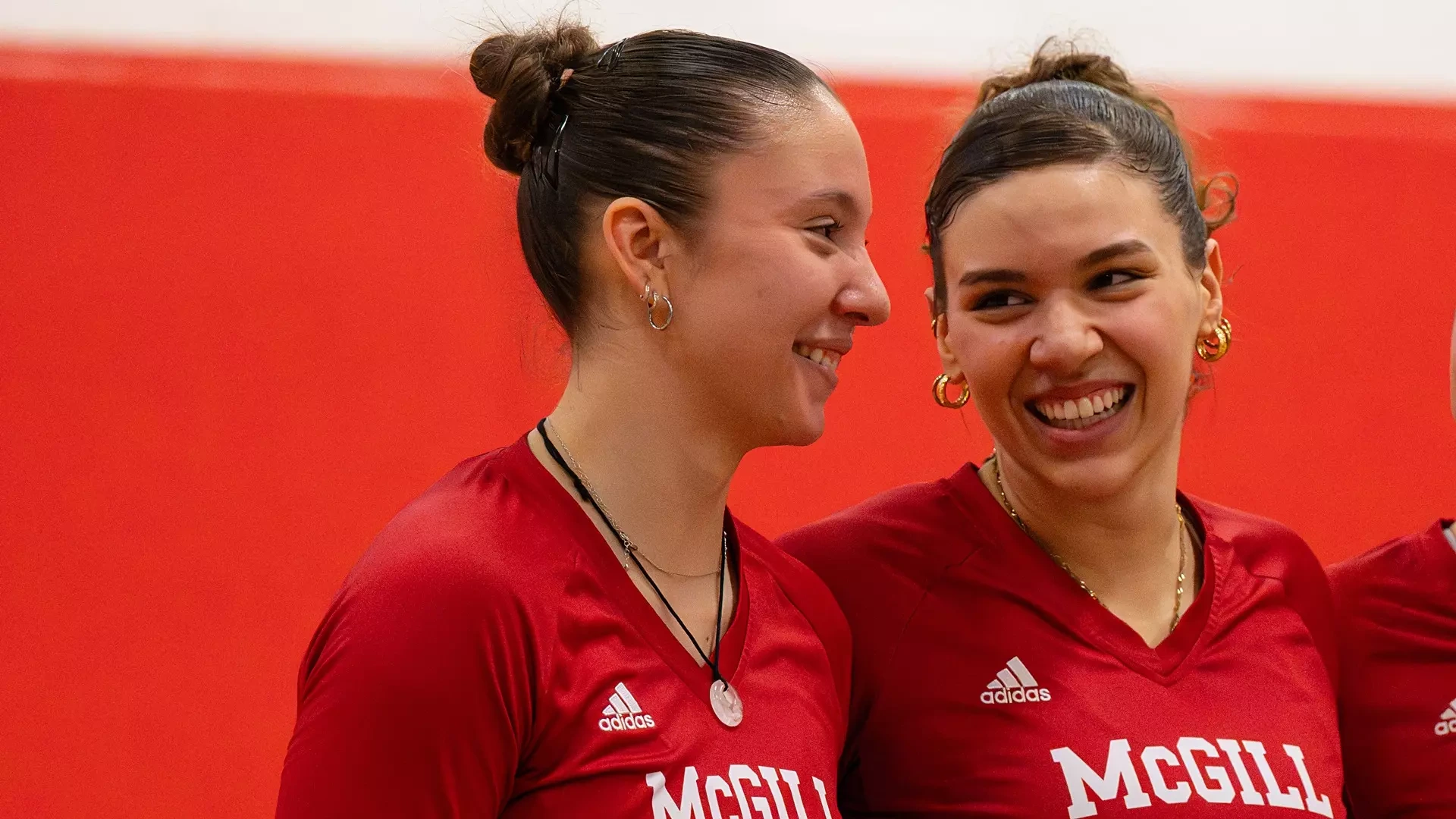 GRADUATING SENIORS SEND-OFF: Emilia Grigorova (L) and Selima Guidara (R)