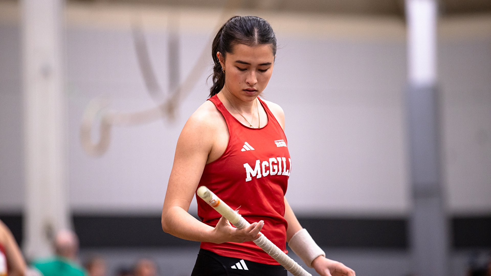 Pole vaulter Julie Bortolato