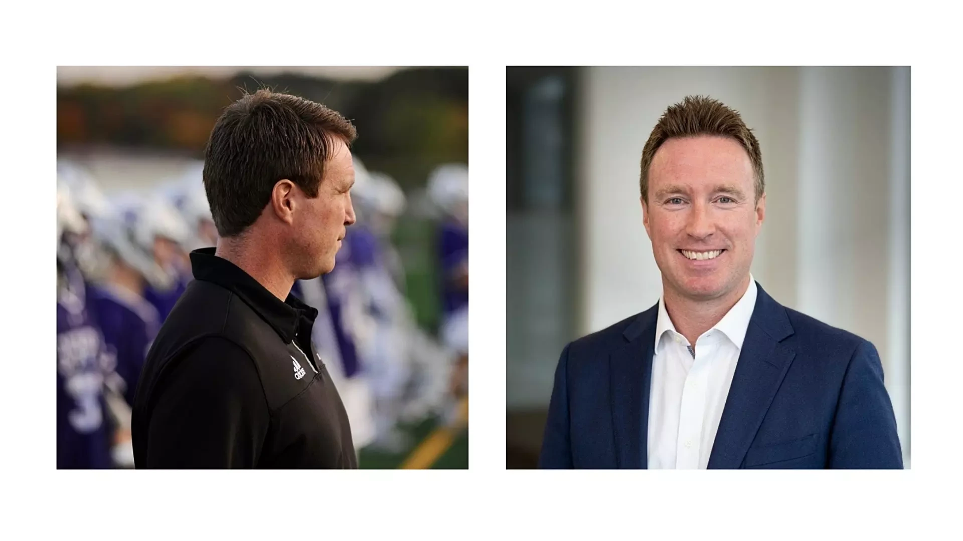 Lacrosse coach Andrew Meakes