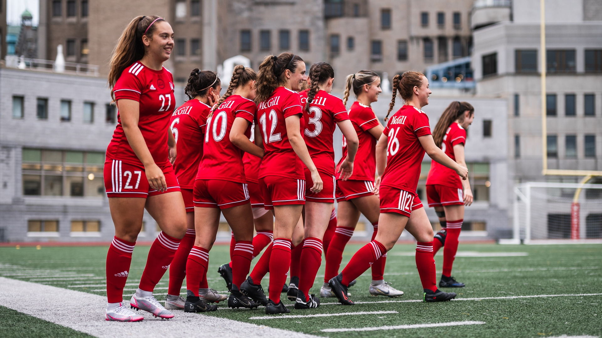 , CANADA - AUGUST 30: Martlets Soccer vs UQTR at Montreal on August 30, 2023 in , QC, Canada. (Photo by Matt Garies / McGill Athletics)