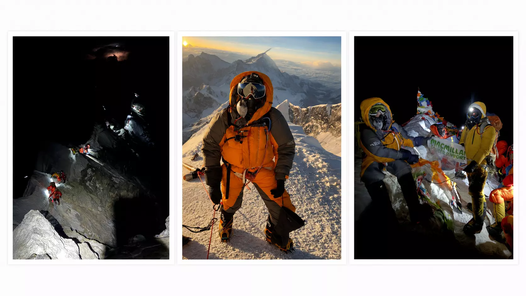 Shaunna Burke on the summit of Mount Everest