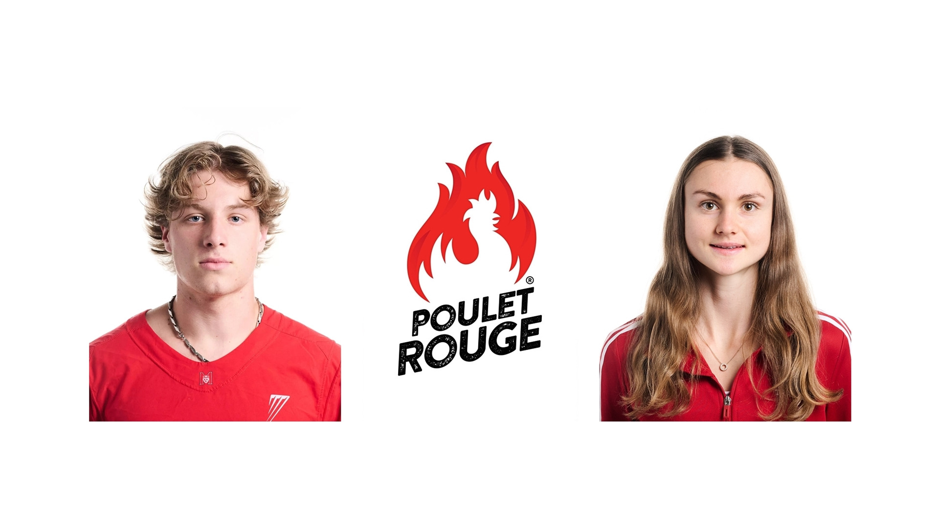 Lacrosse's Zack Page and cross-country's Sienna Matheson
