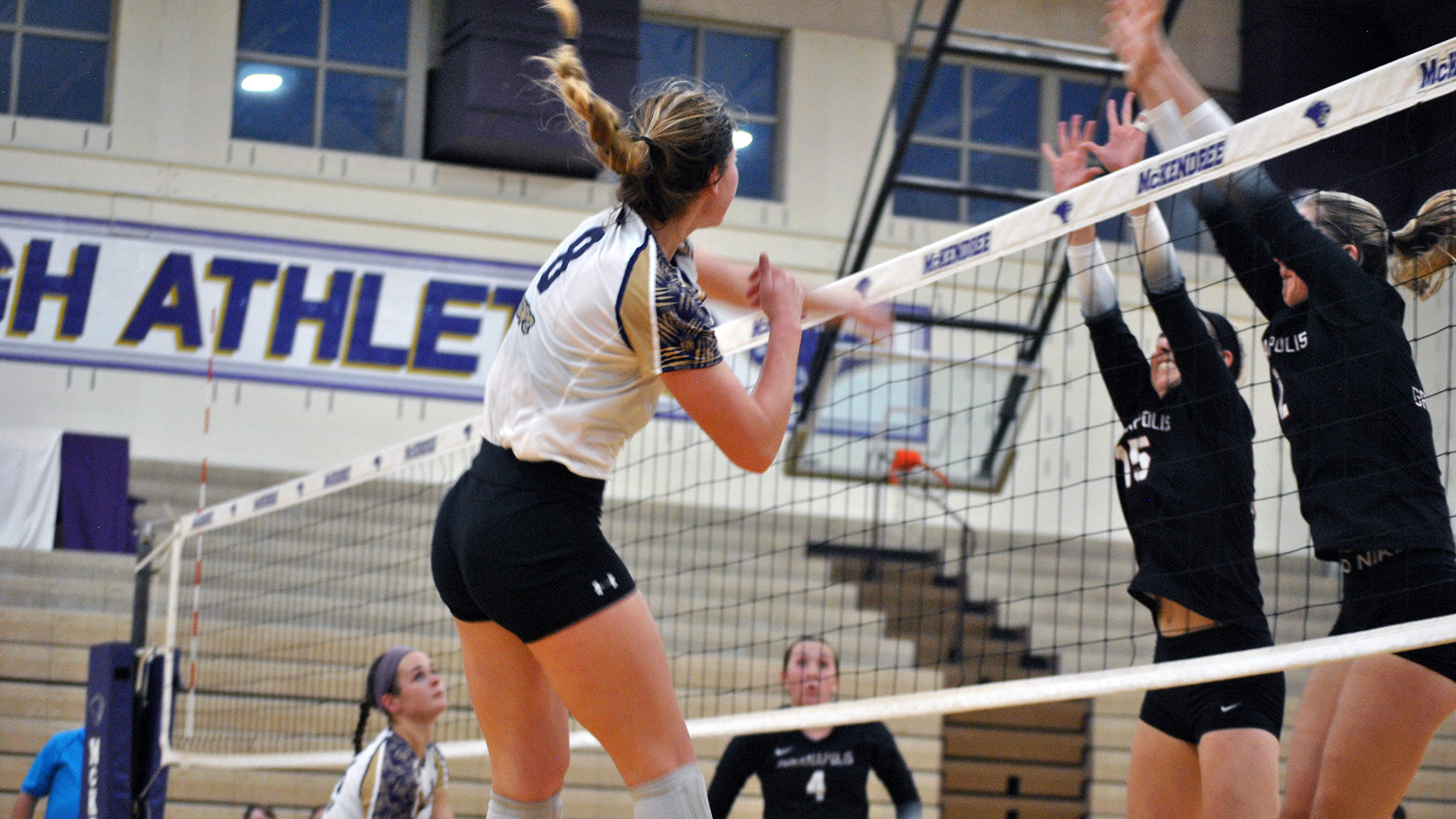 Volleyball Has Three Players Tally 20 or More Digs in FiveSet Home Win