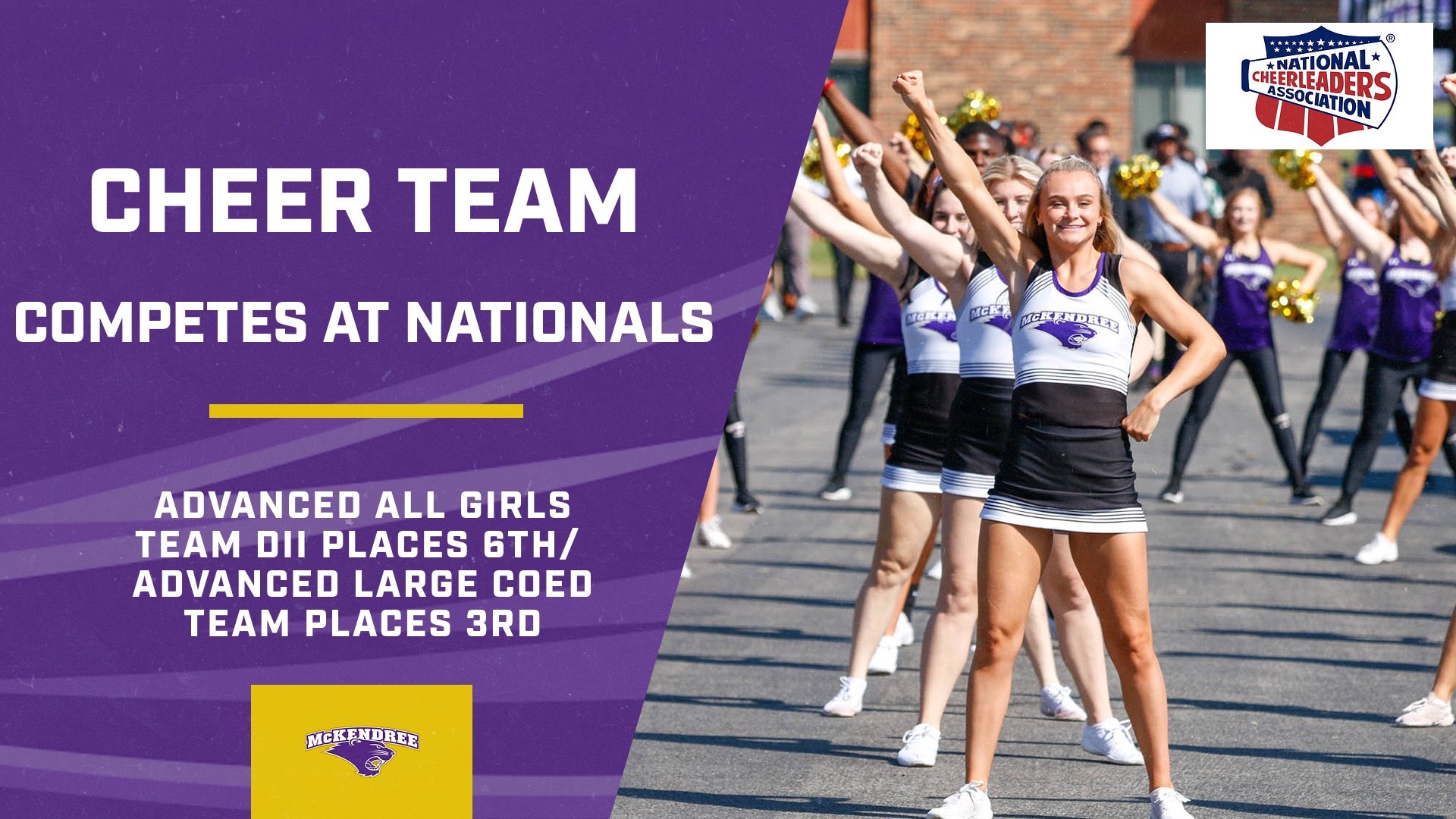 Cheer Team Competes at NCA Nationals