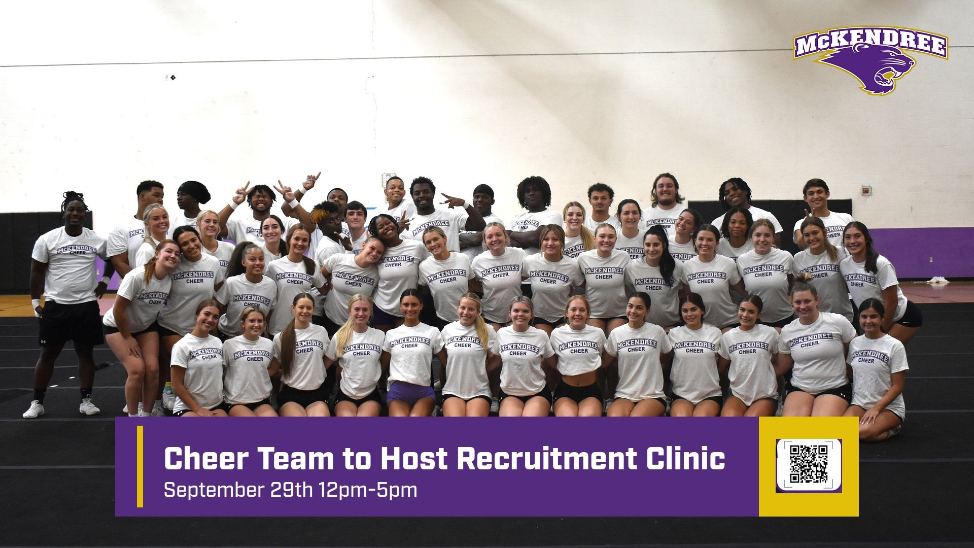 Cheer Team to Host Recruitment Clinic