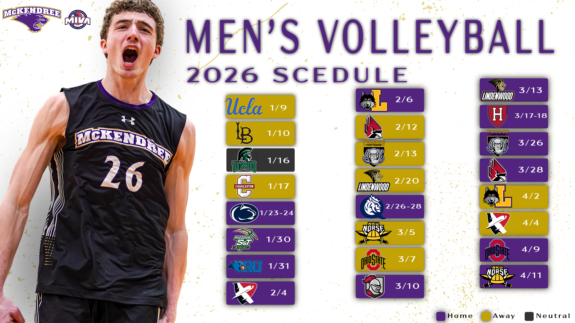 MVB Schedule Release