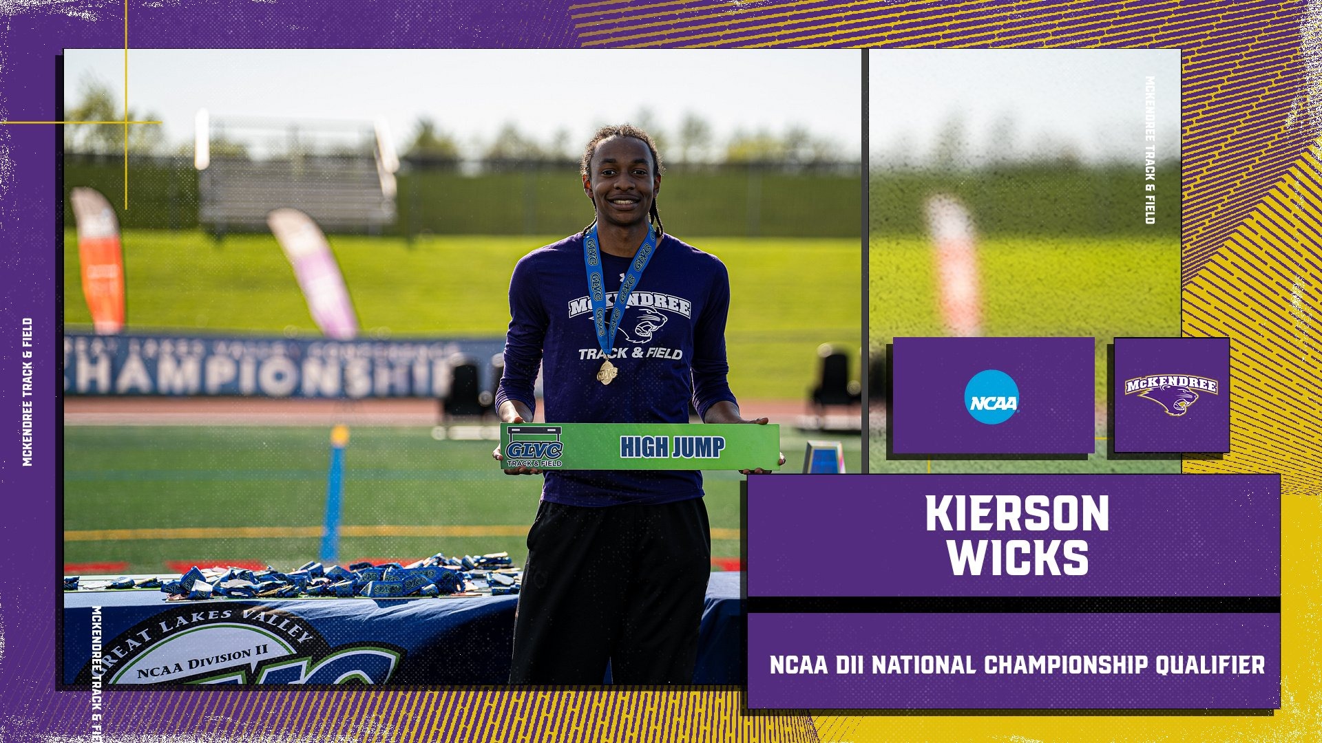 Kierson Wicks NCAA Outdoor Track and Field Qualifier