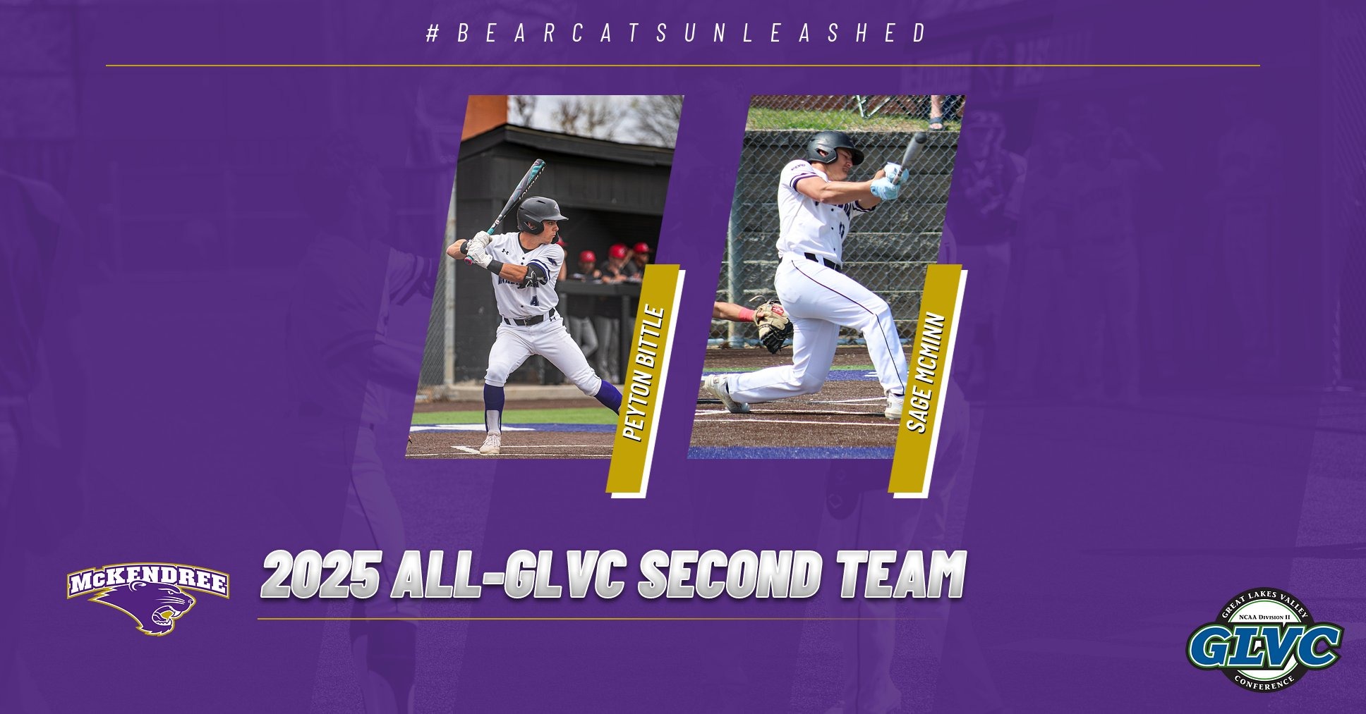 Bittle and McMinn All-GLVC