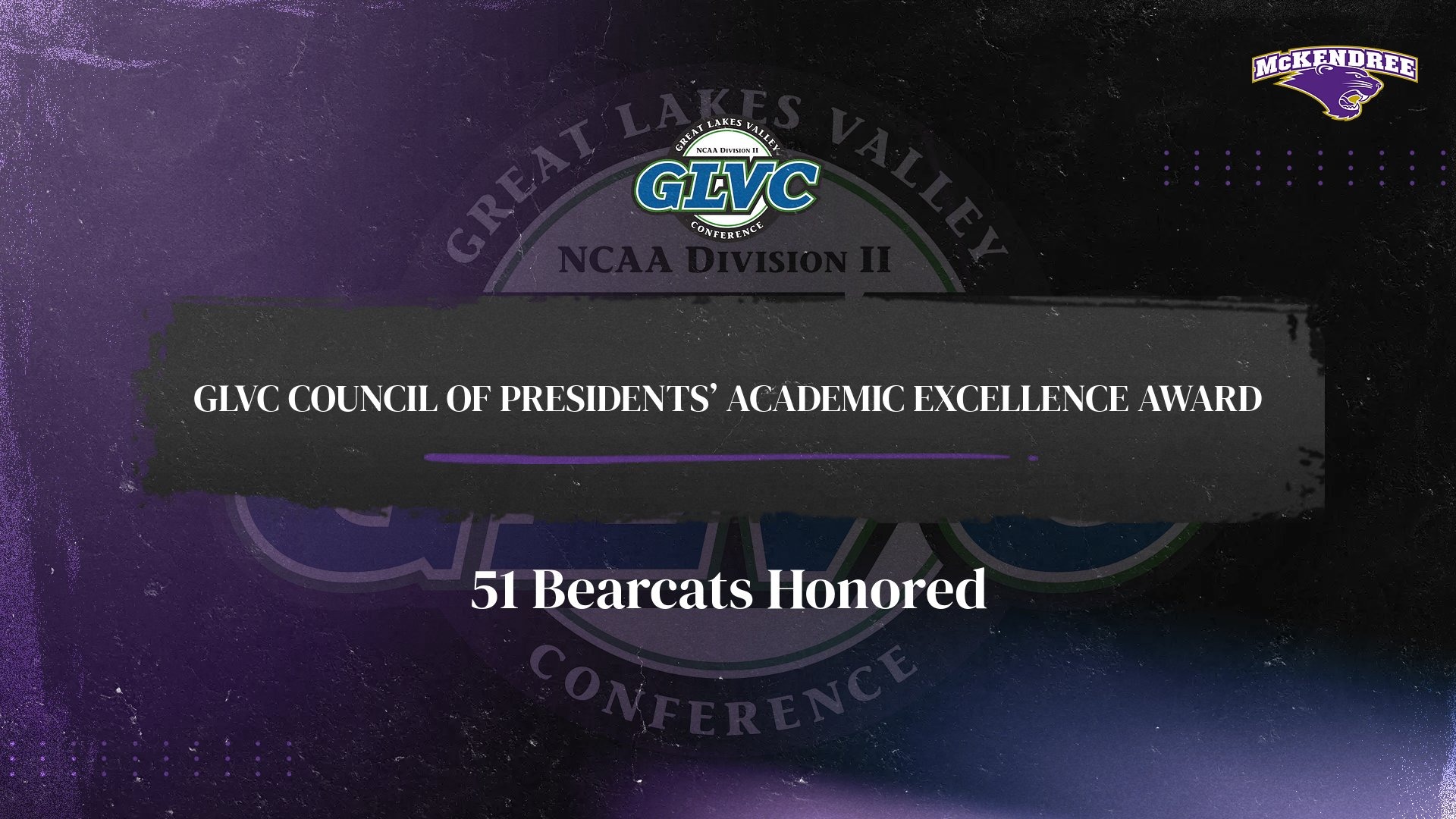 GLVC Council of Presidents’ Academic Excellence Award (2025)