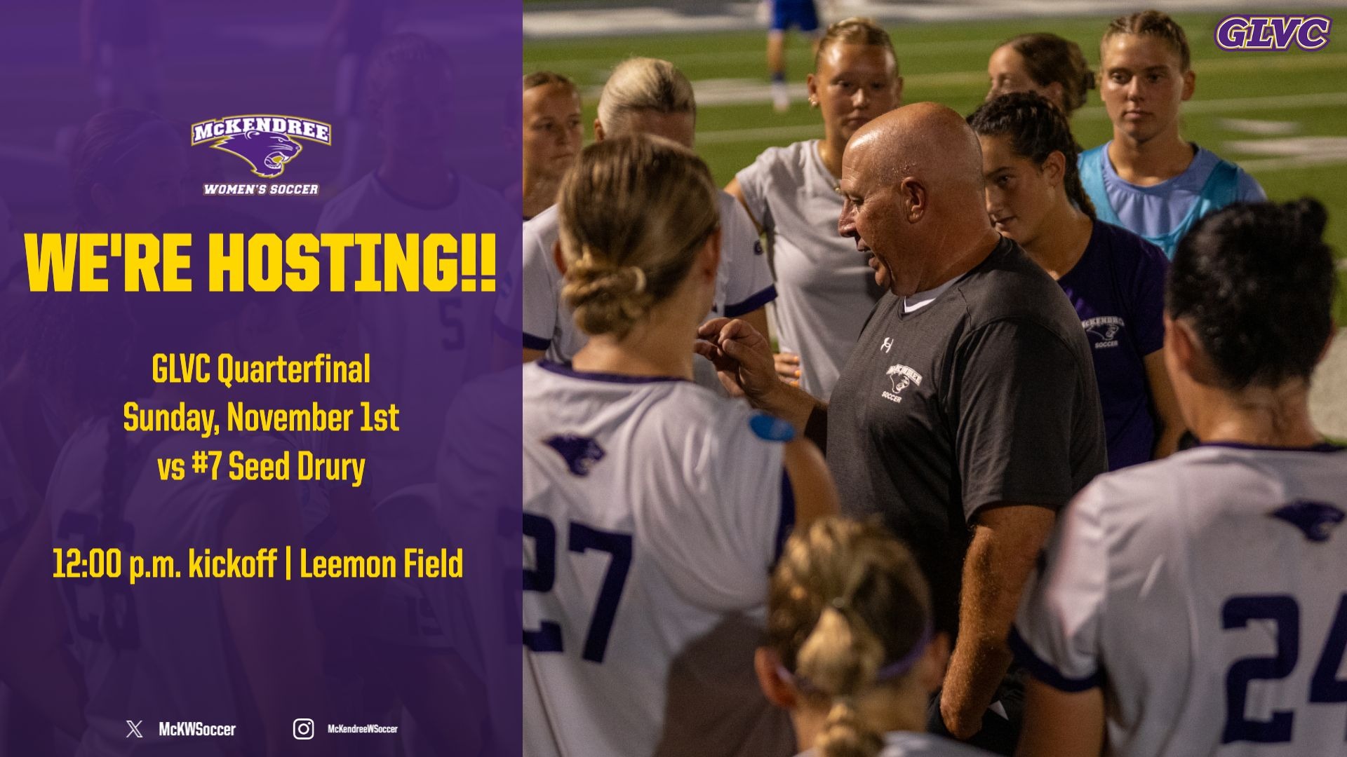 Women’s Soccer Earns No. 2 Seed for 2026 GLVC Championships; Set to Host Drury in Quarterfinals  