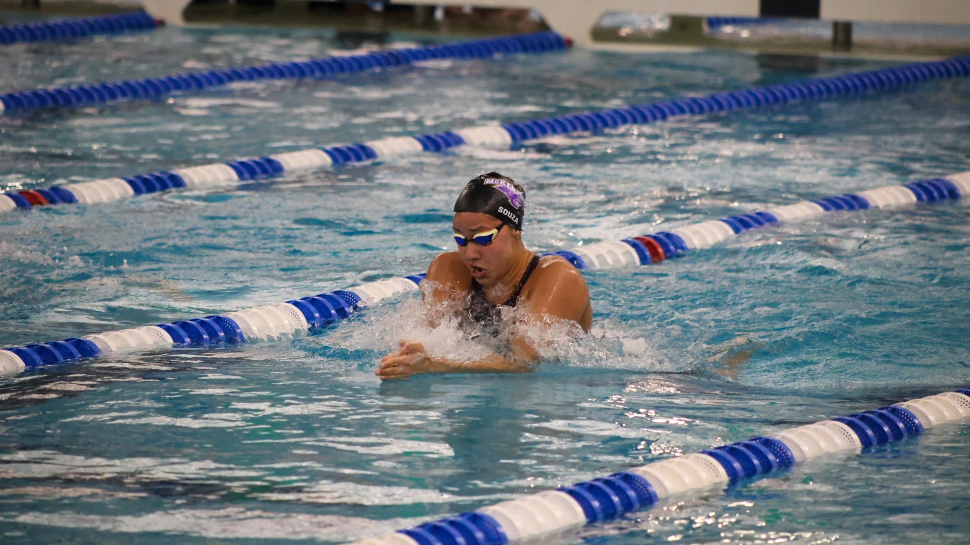 Souza Breaks School Record on Fourth Day of GLVC Swim and Dive Championships   
