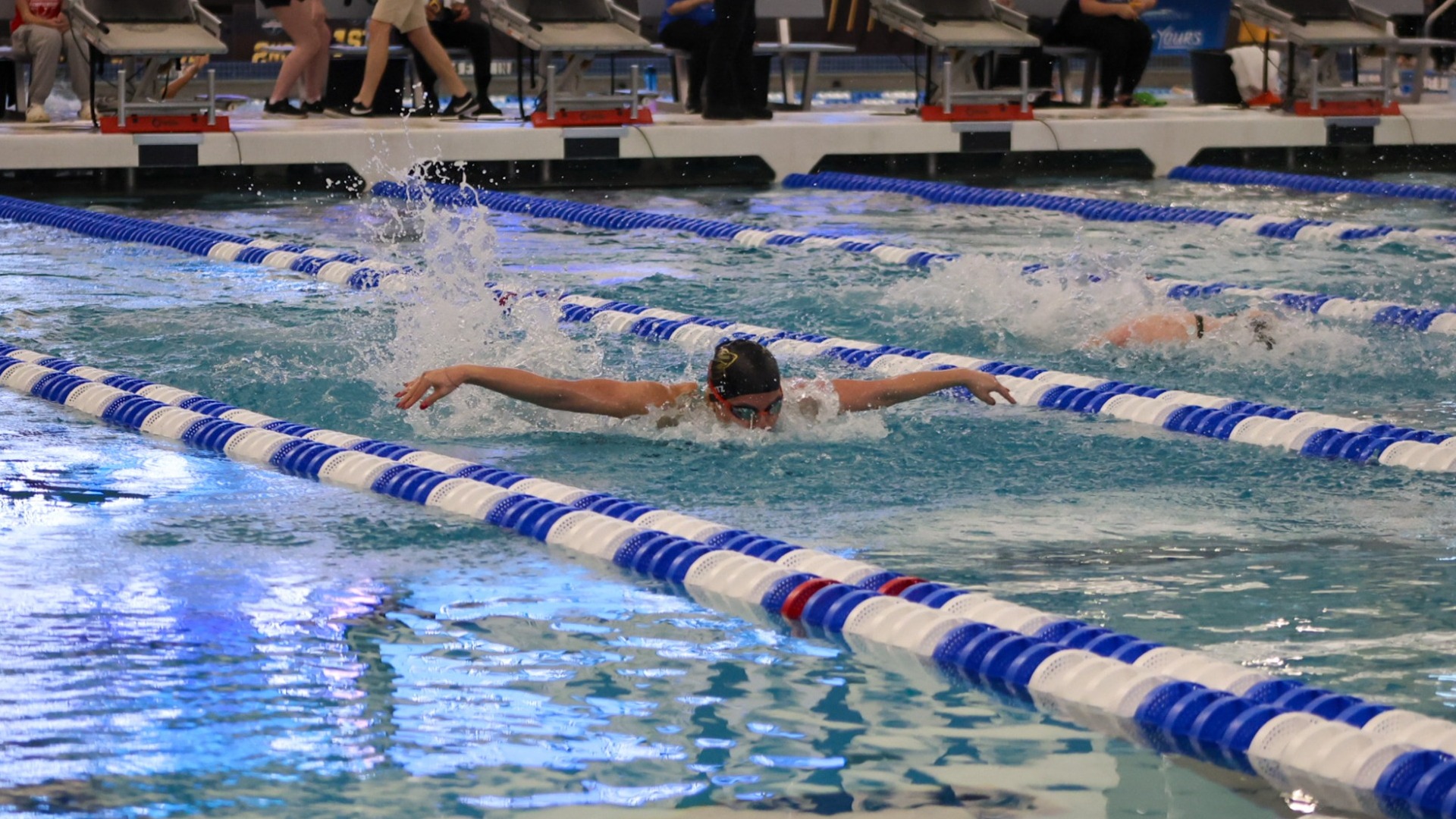 Kurtz Breaks Her Own Record in the100 Butterfly for a Third Time on Day 3 of Division II Nationals